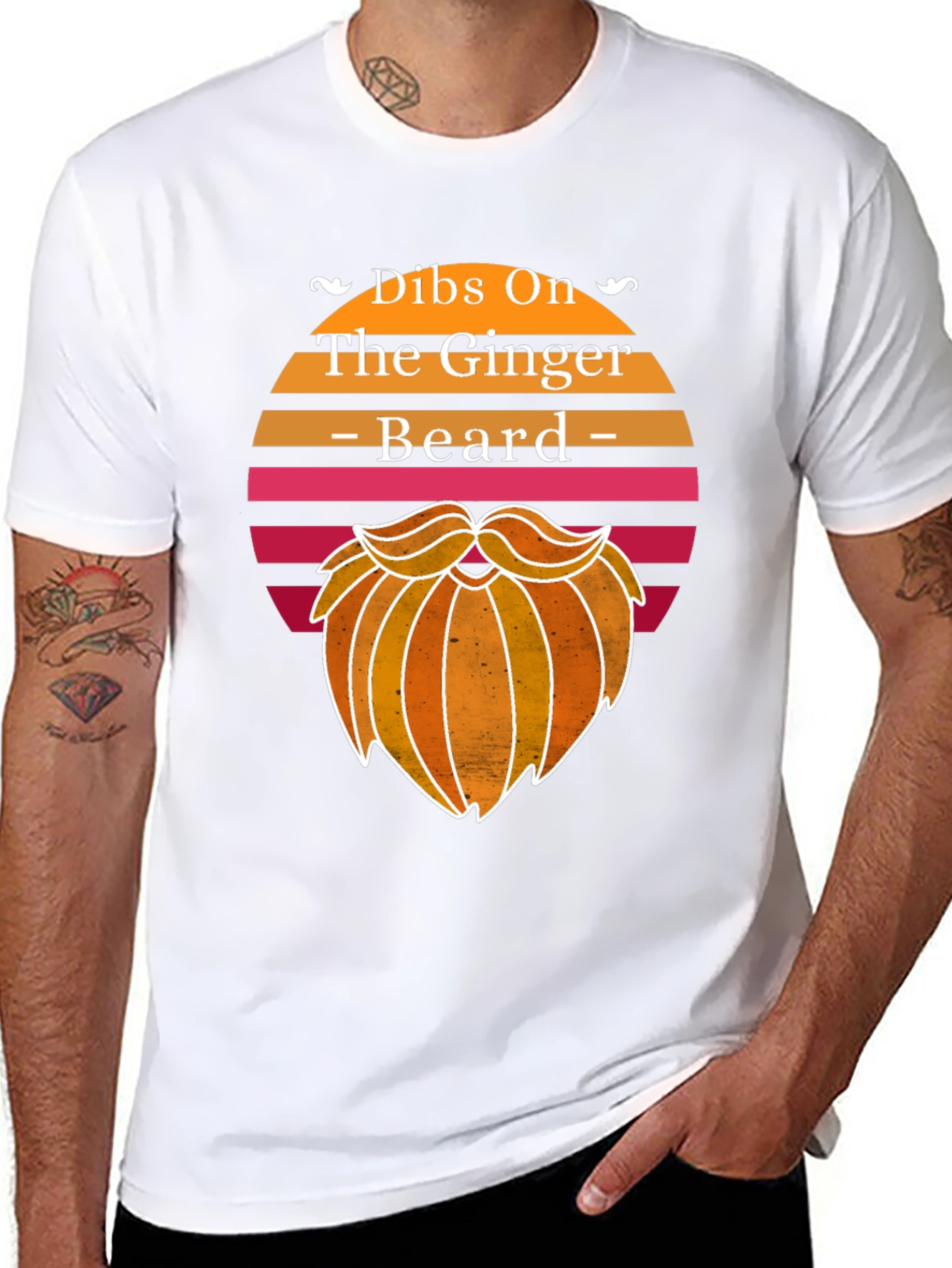 Dibs On The Ginger Beard Graphic Tee