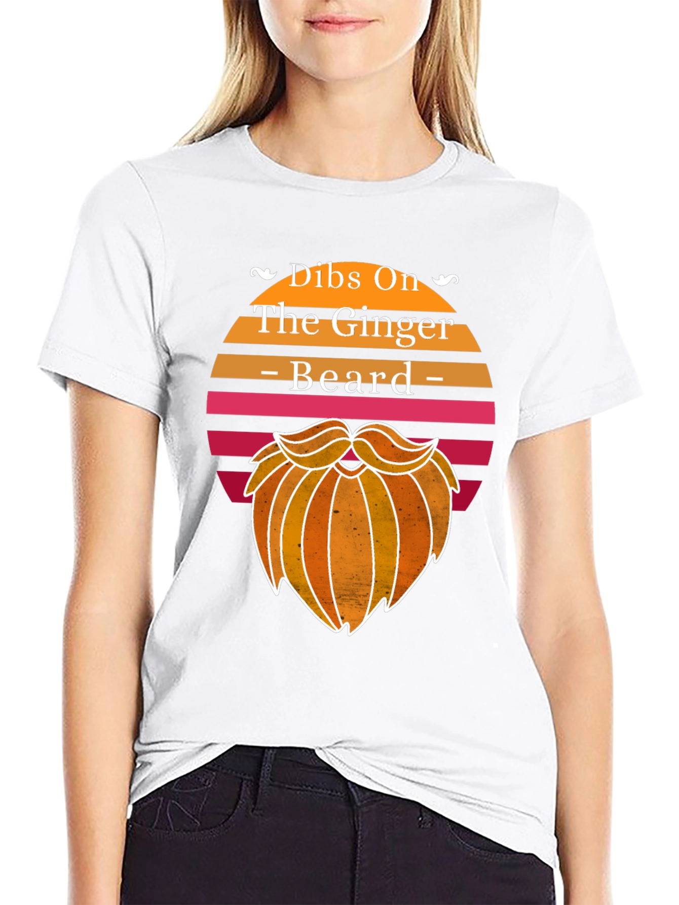 Dibs On The Ginger Beard Graphic Tee