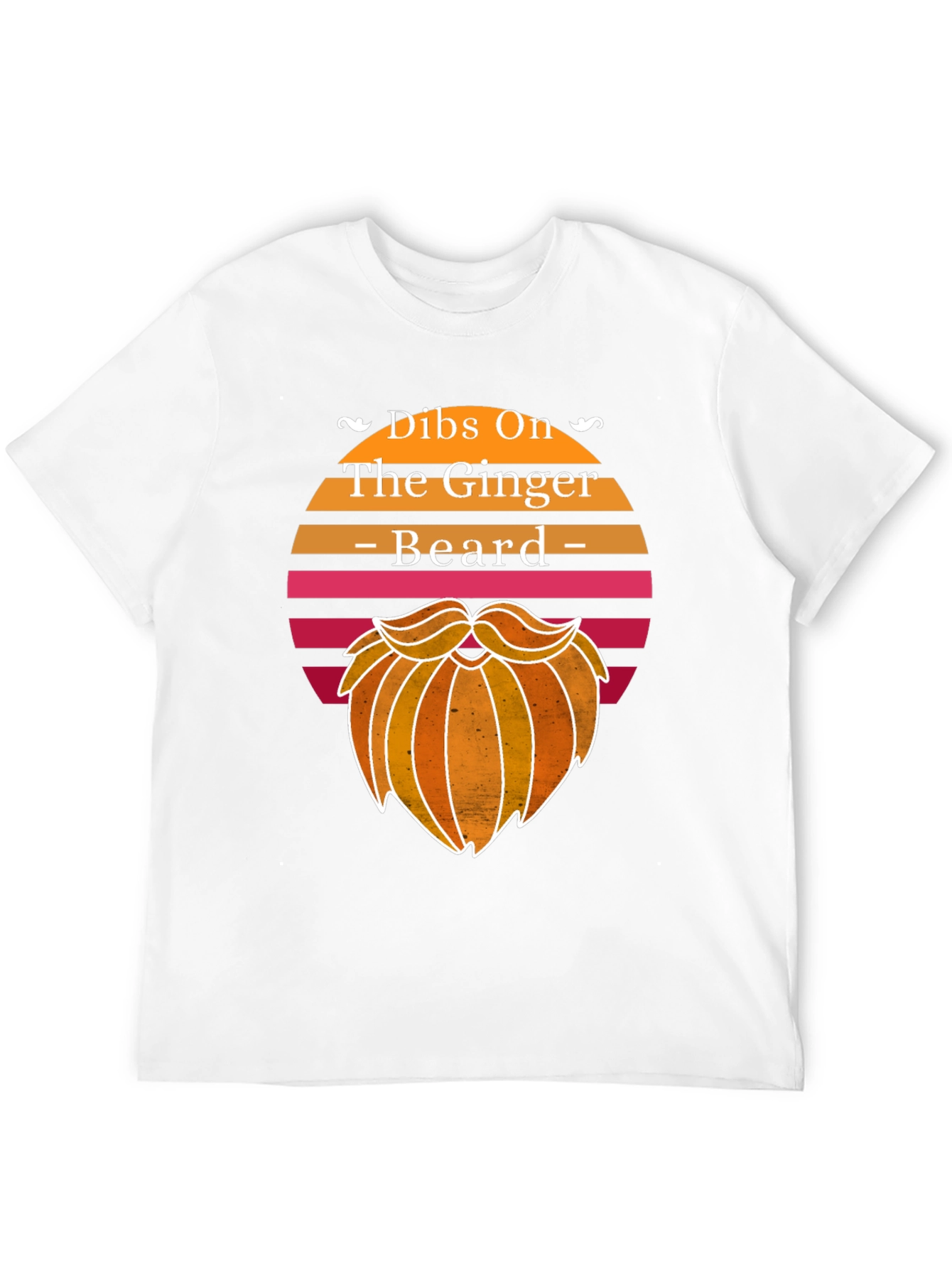 Dibs On The Ginger Beard Graphic Tee