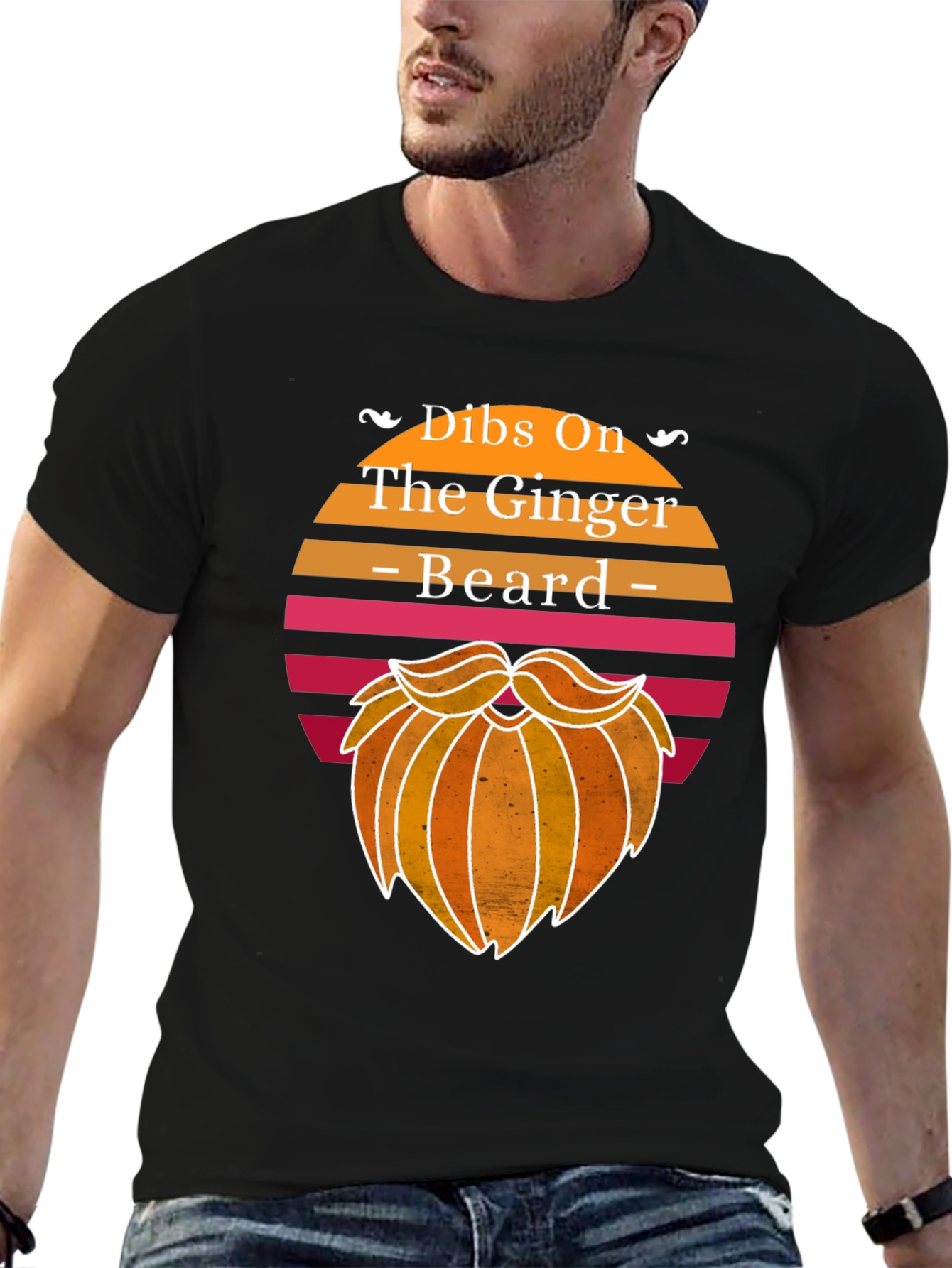 Dibs On The Ginger Beard Graphic Tee