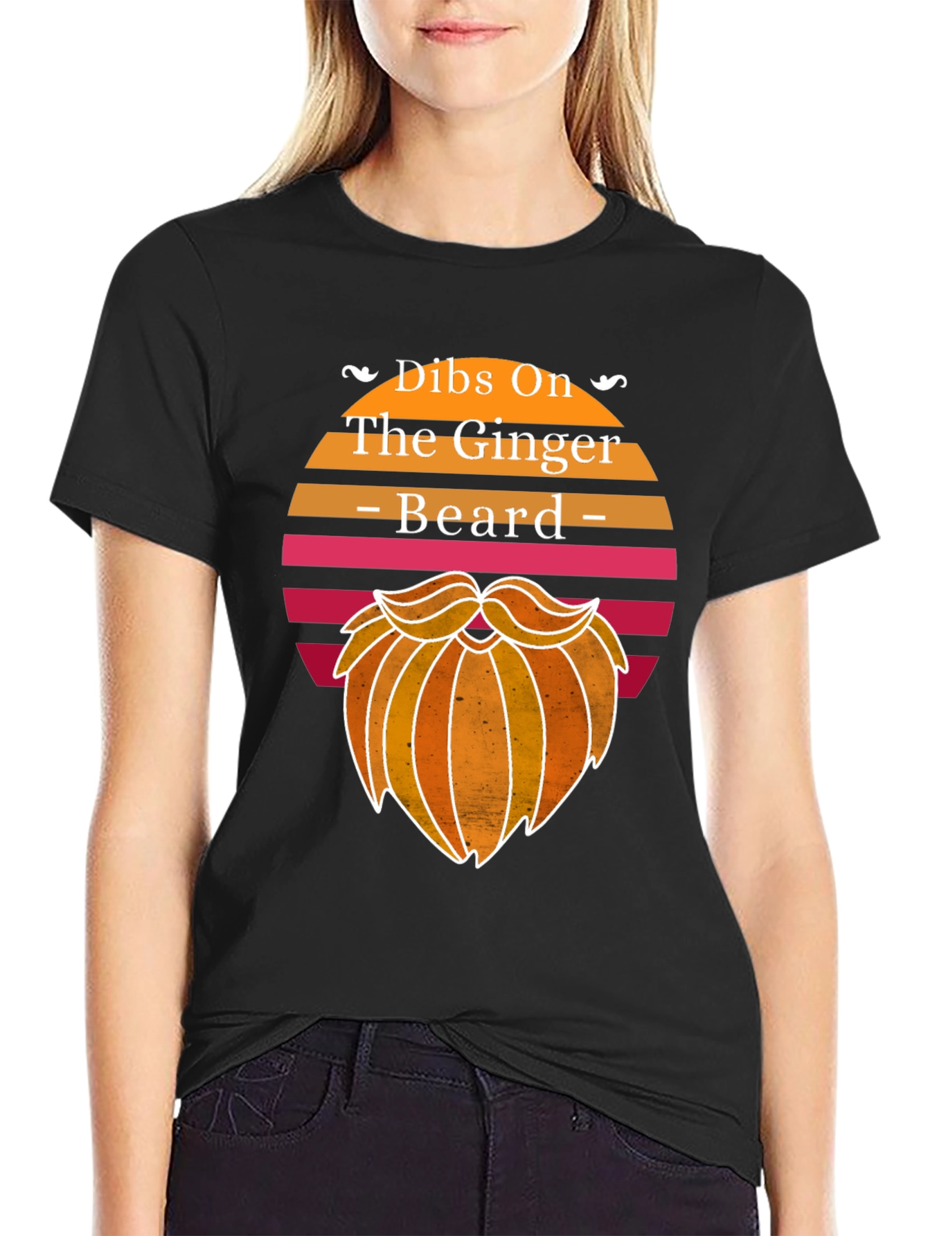 Dibs On The Ginger Beard Graphic Tee