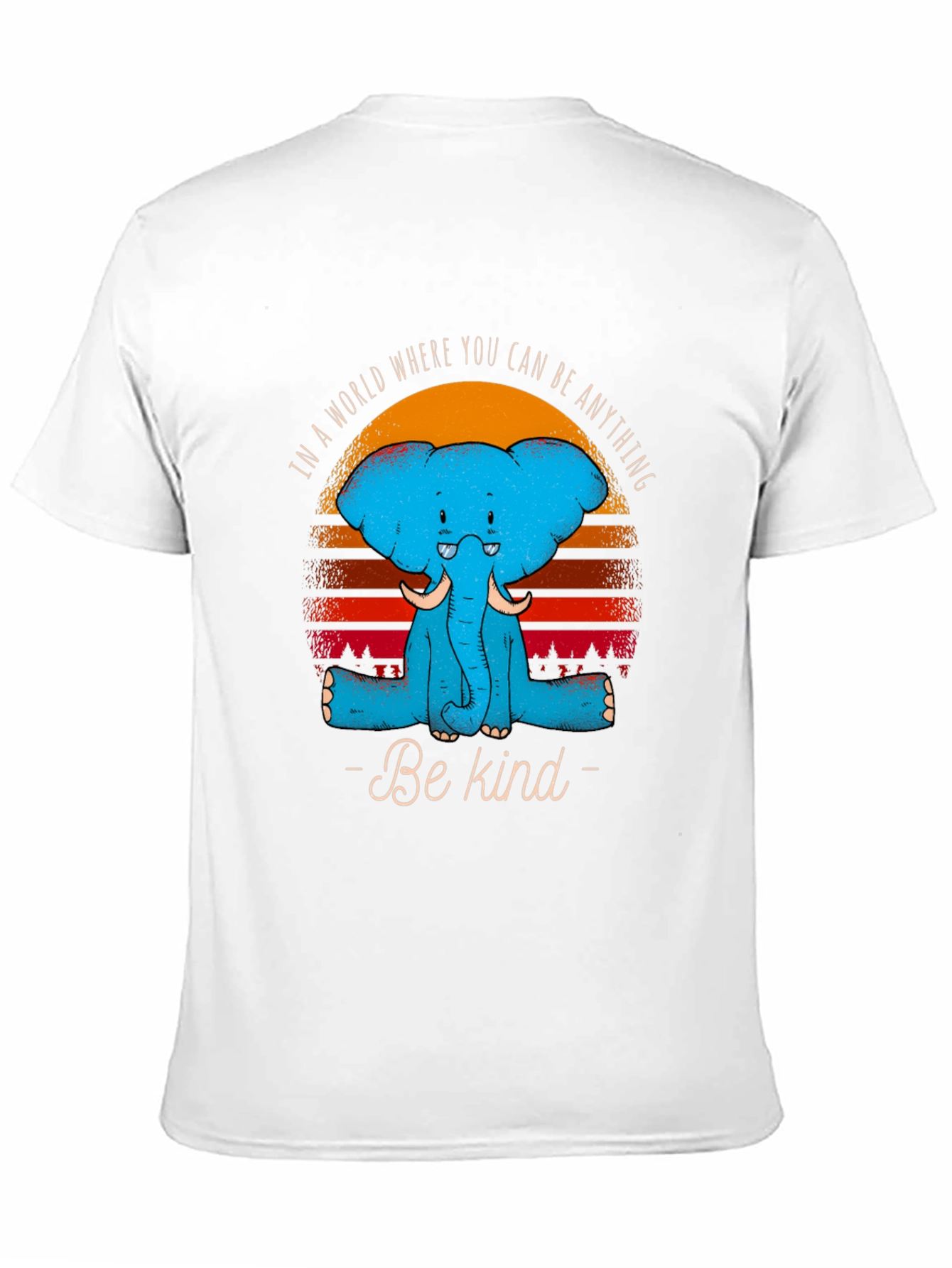 Be Kind Elephant Graphic Tee - Stylish Comfort