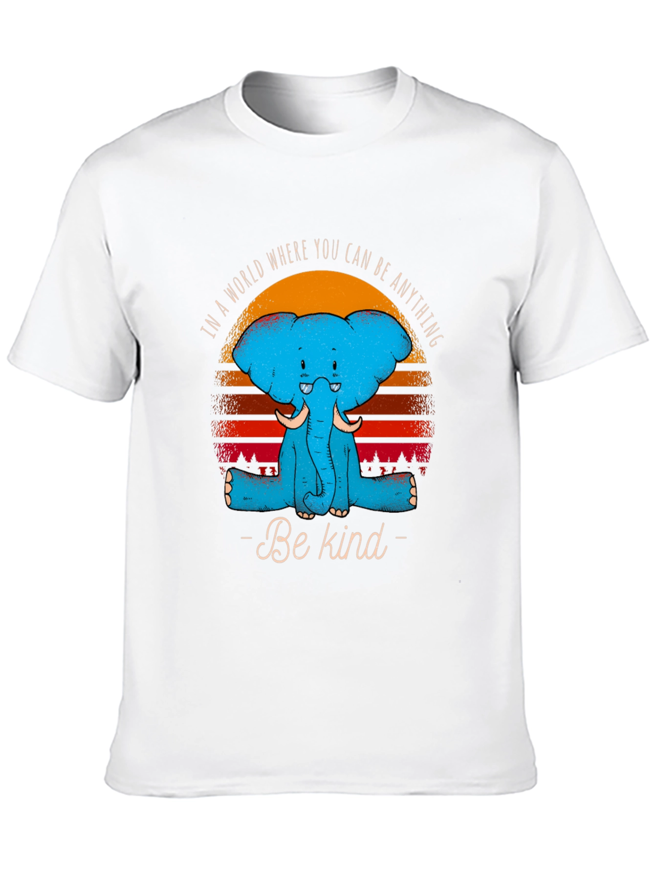 Be Kind Elephant Graphic Tee - Stylish Comfort