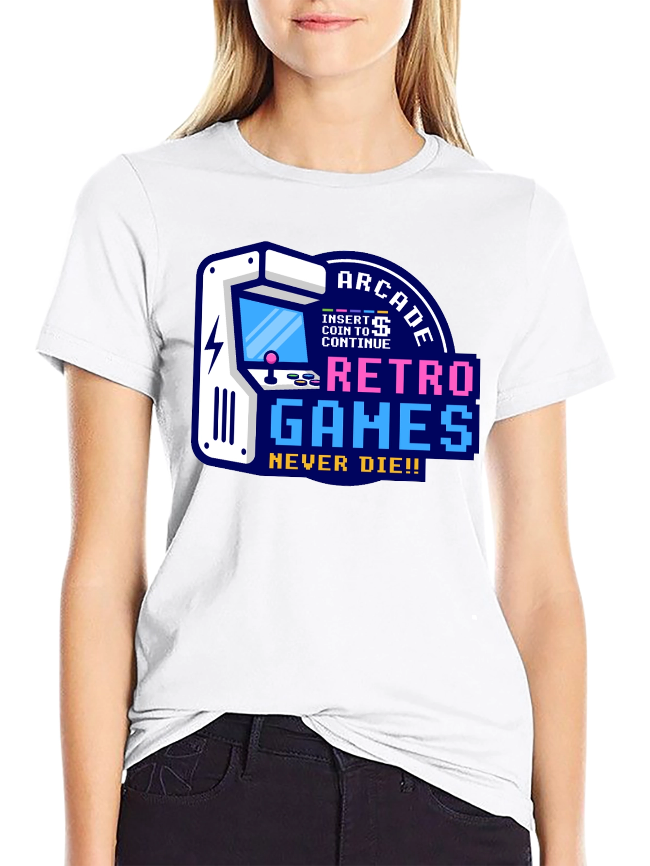 Retro Games Never Die T-Shirt