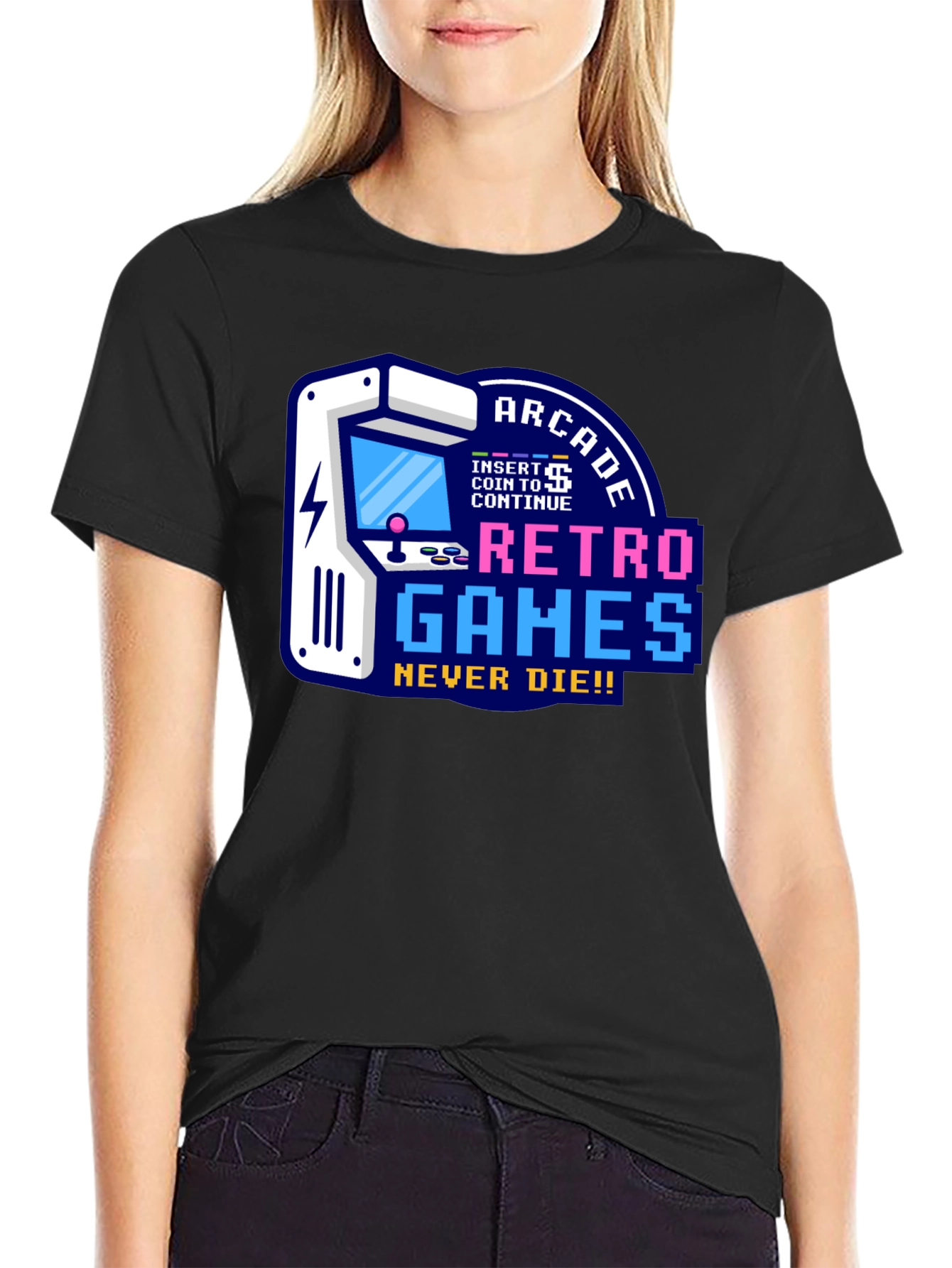 Retro Games Never Die T-Shirt