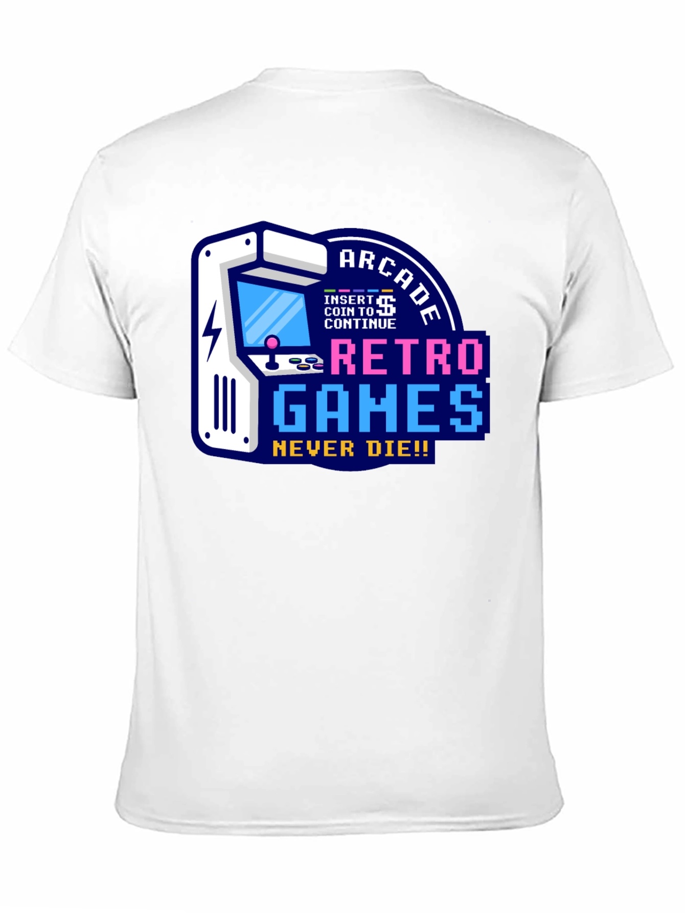Retro Games Never Die T-Shirt
