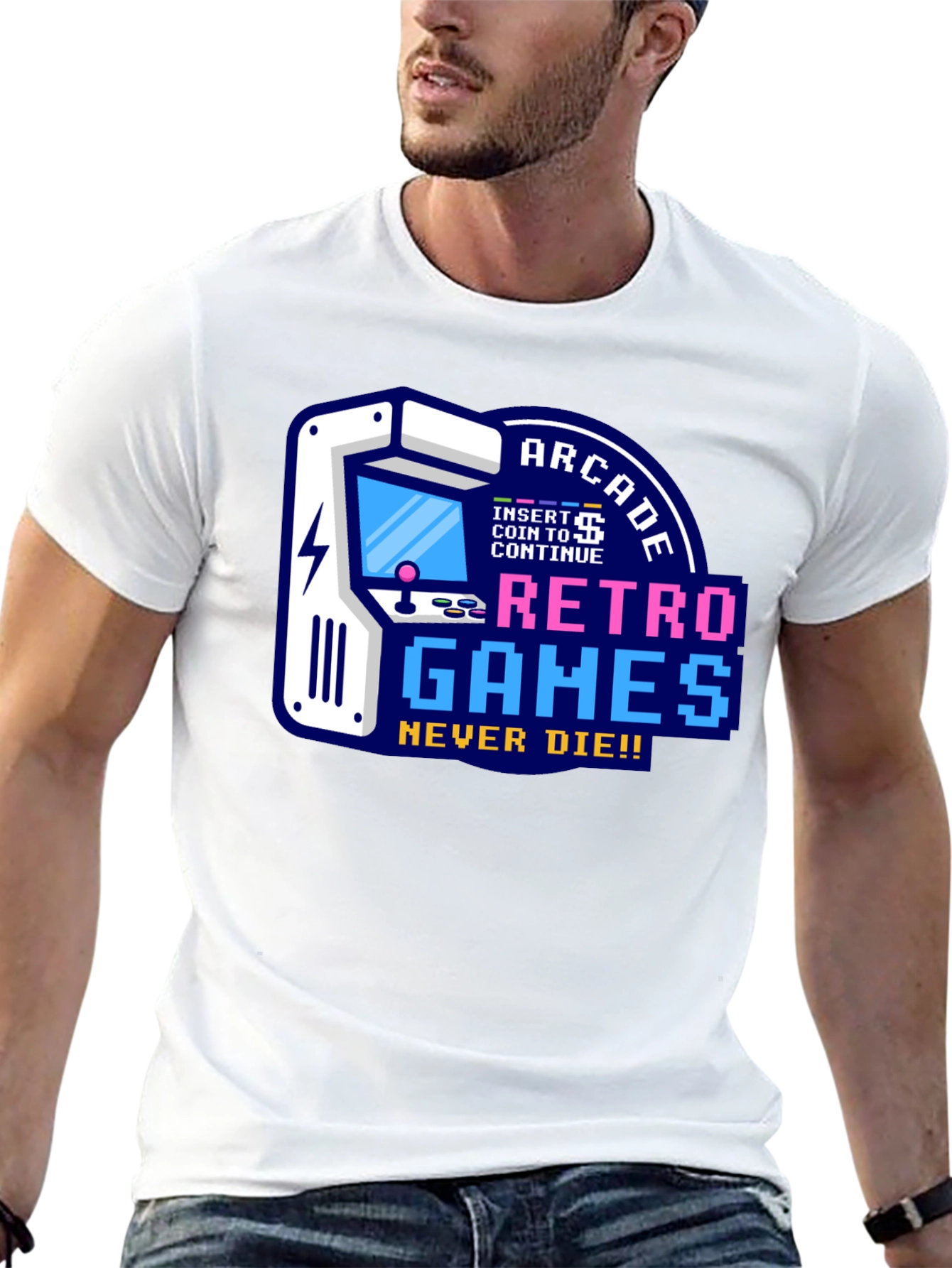 Retro Games Never Die T-Shirt