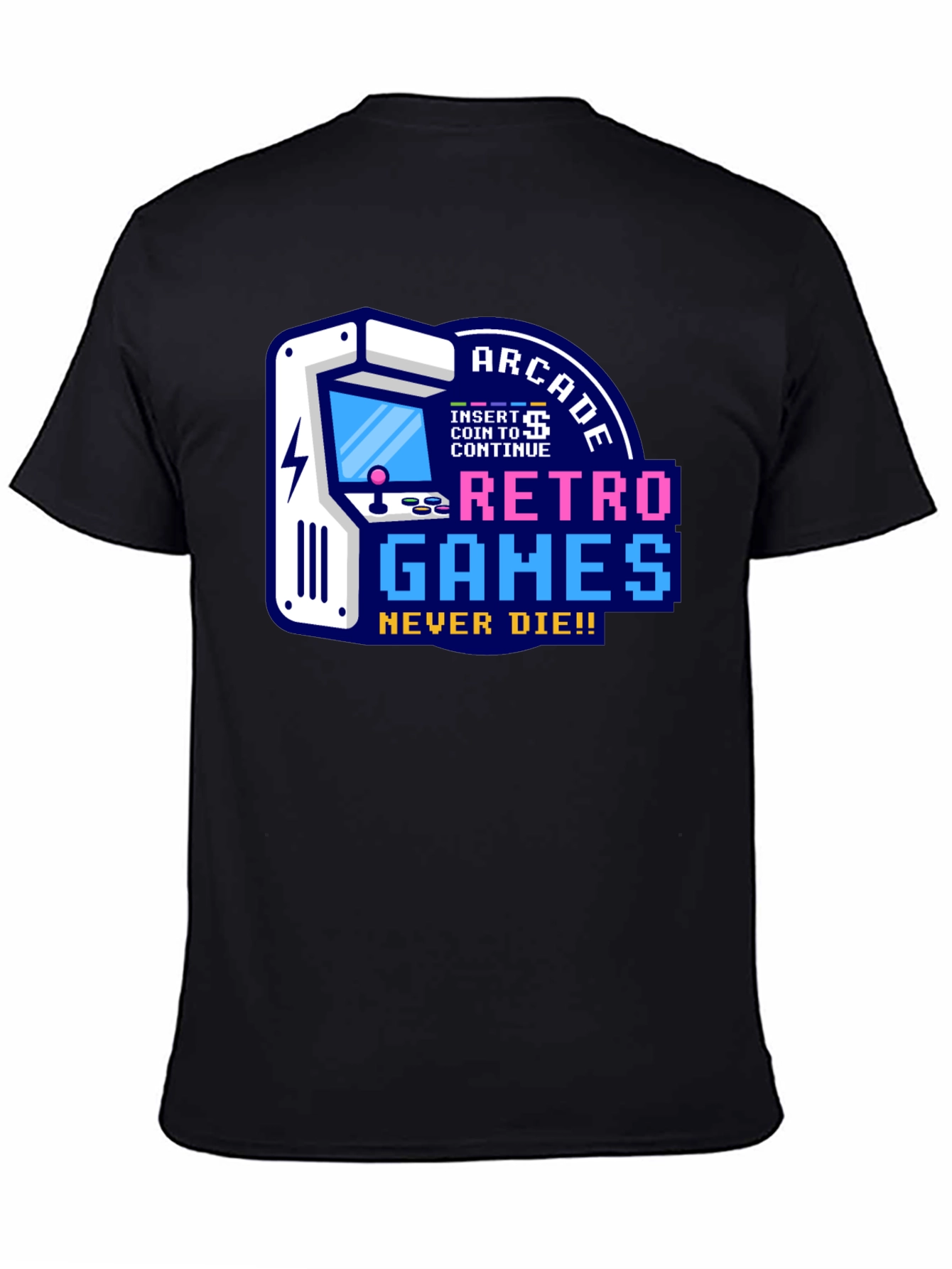 Retro Games Never Die T-Shirt