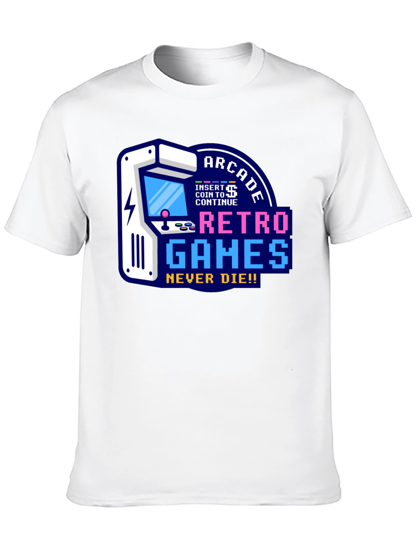 Retro Games Never Die T-Shirt