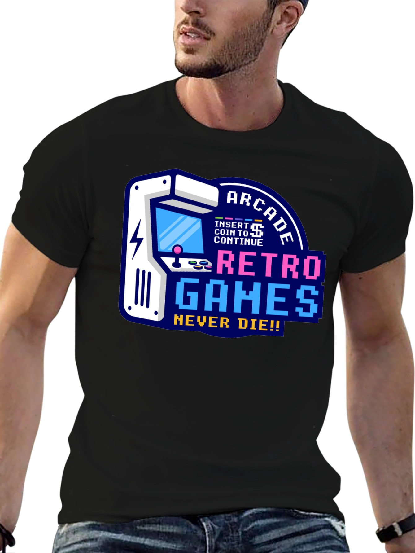 Retro Games Never Die T-Shirt