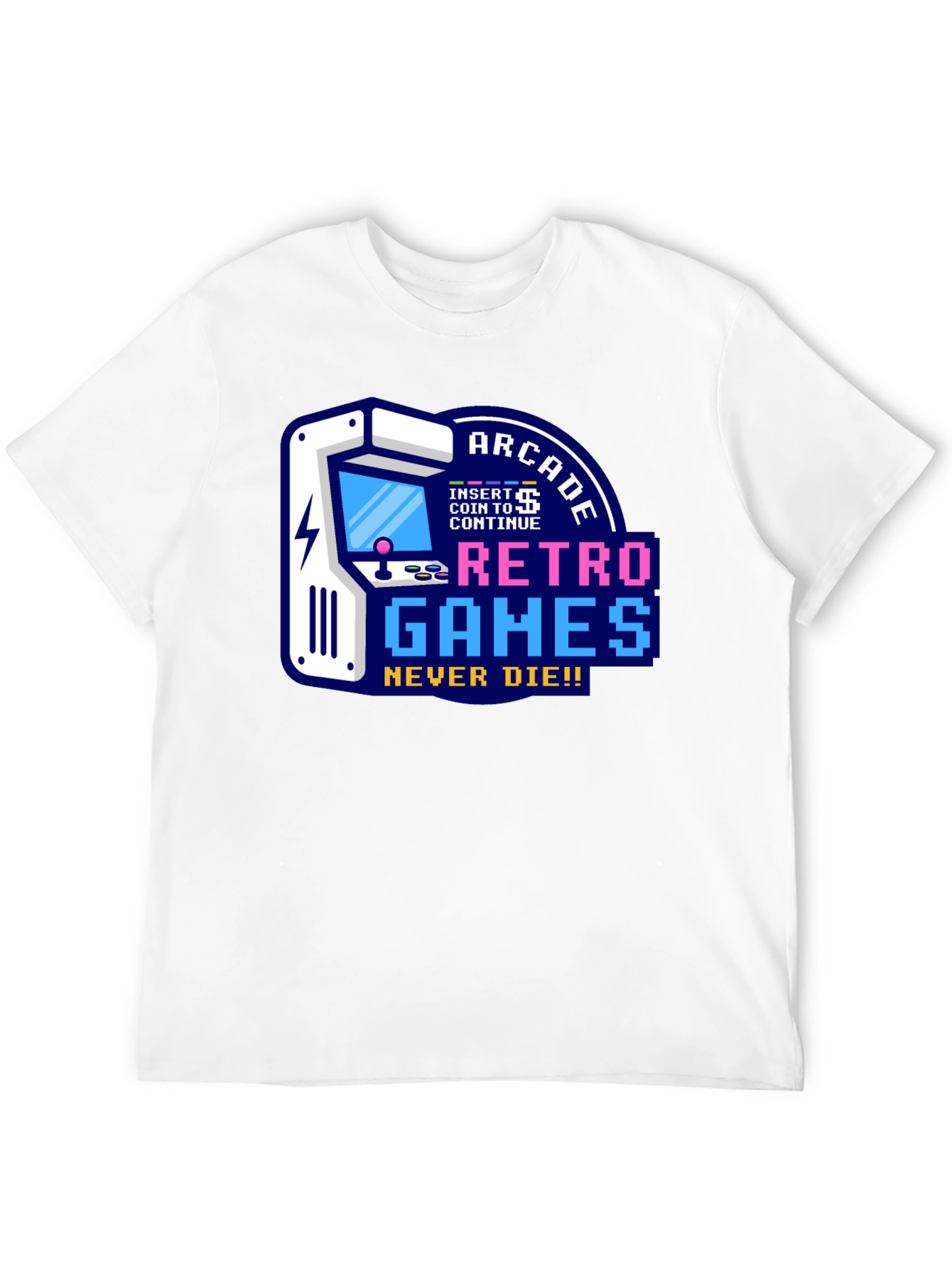 Retro Games Never Die T-Shirt
