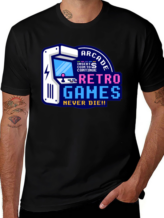 Retro Games Never Die T-Shirt