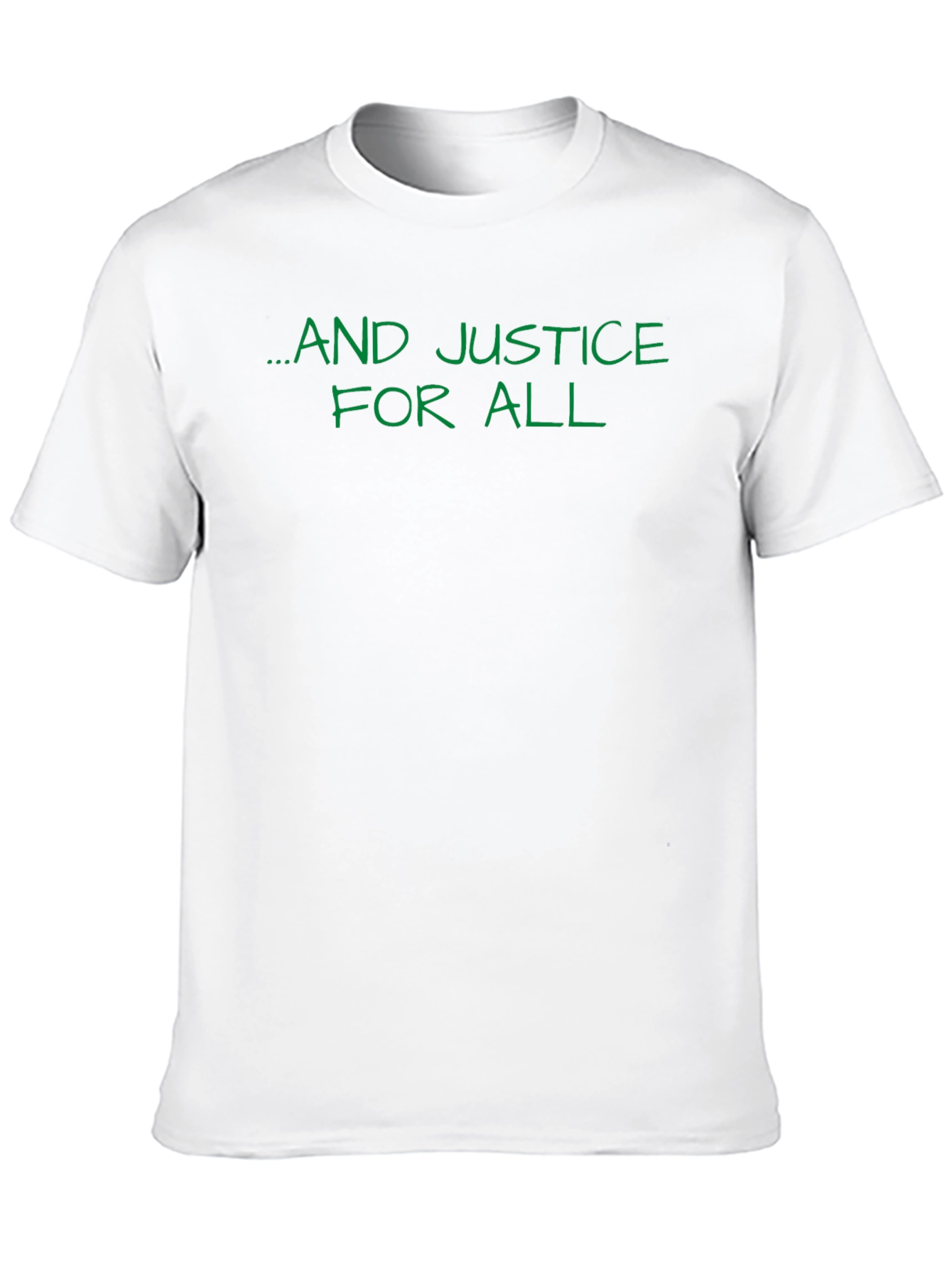 ...And Justice For All Black T-Shirt