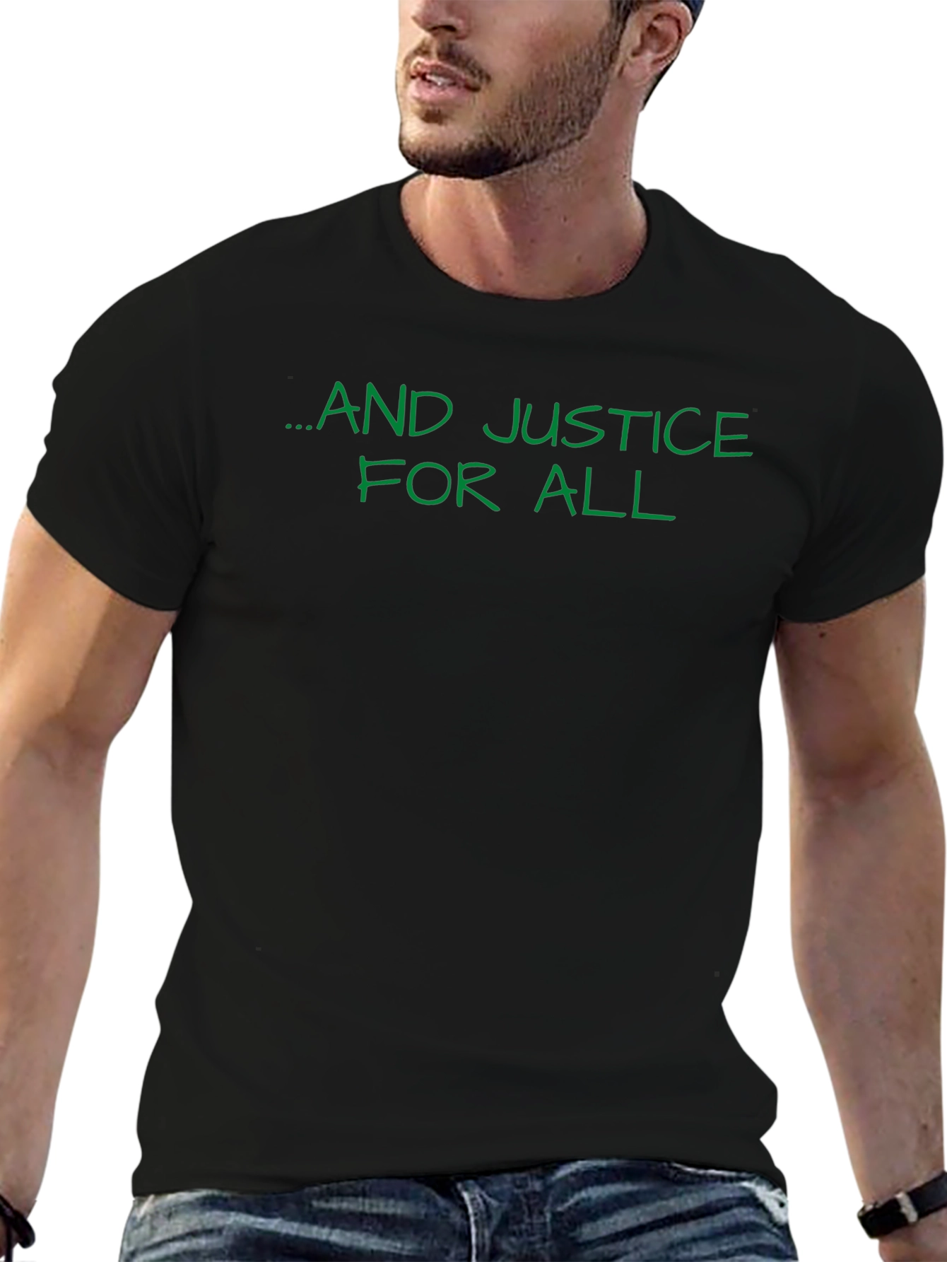 ...And Justice For All Black T-Shirt