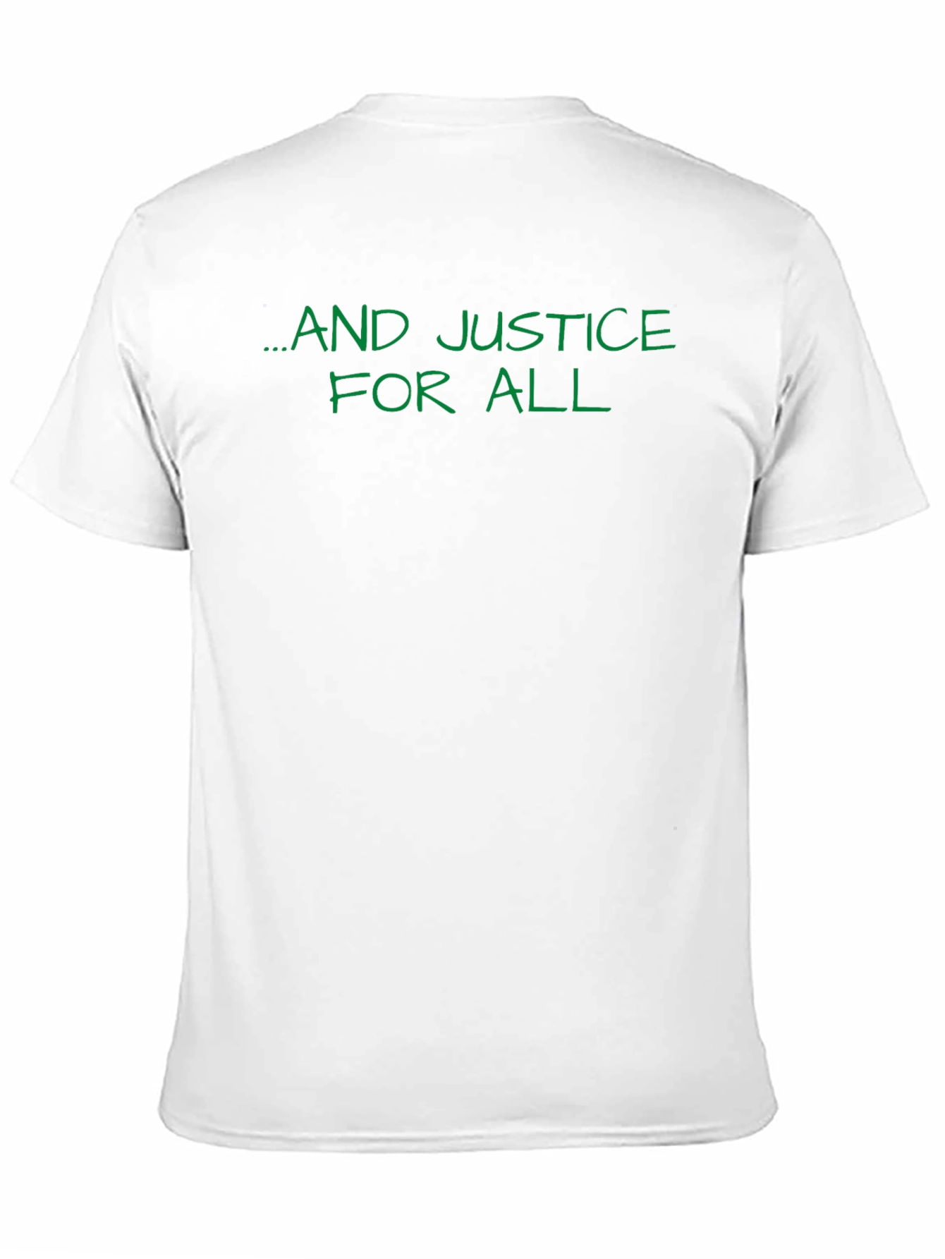 ...And Justice For All Black T-Shirt