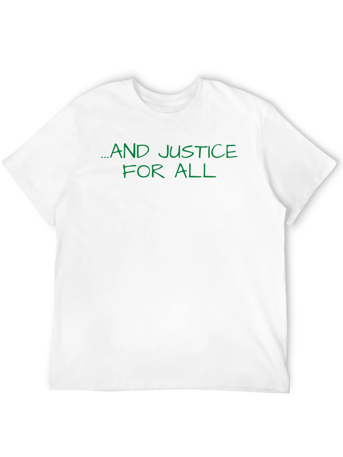 ...And Justice For All Black T-Shirt