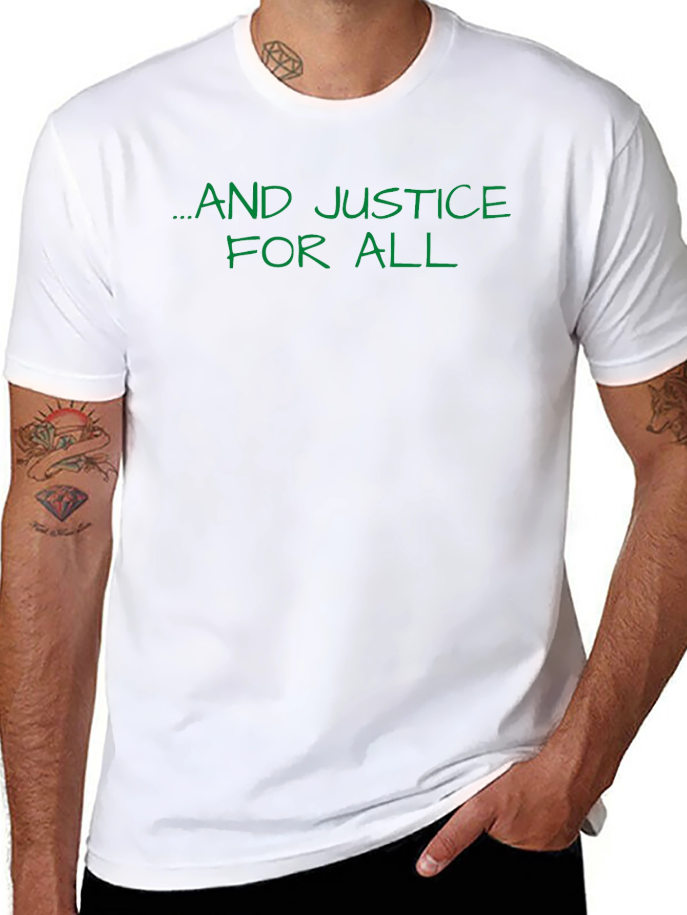 ...And Justice For All Black T-Shirt