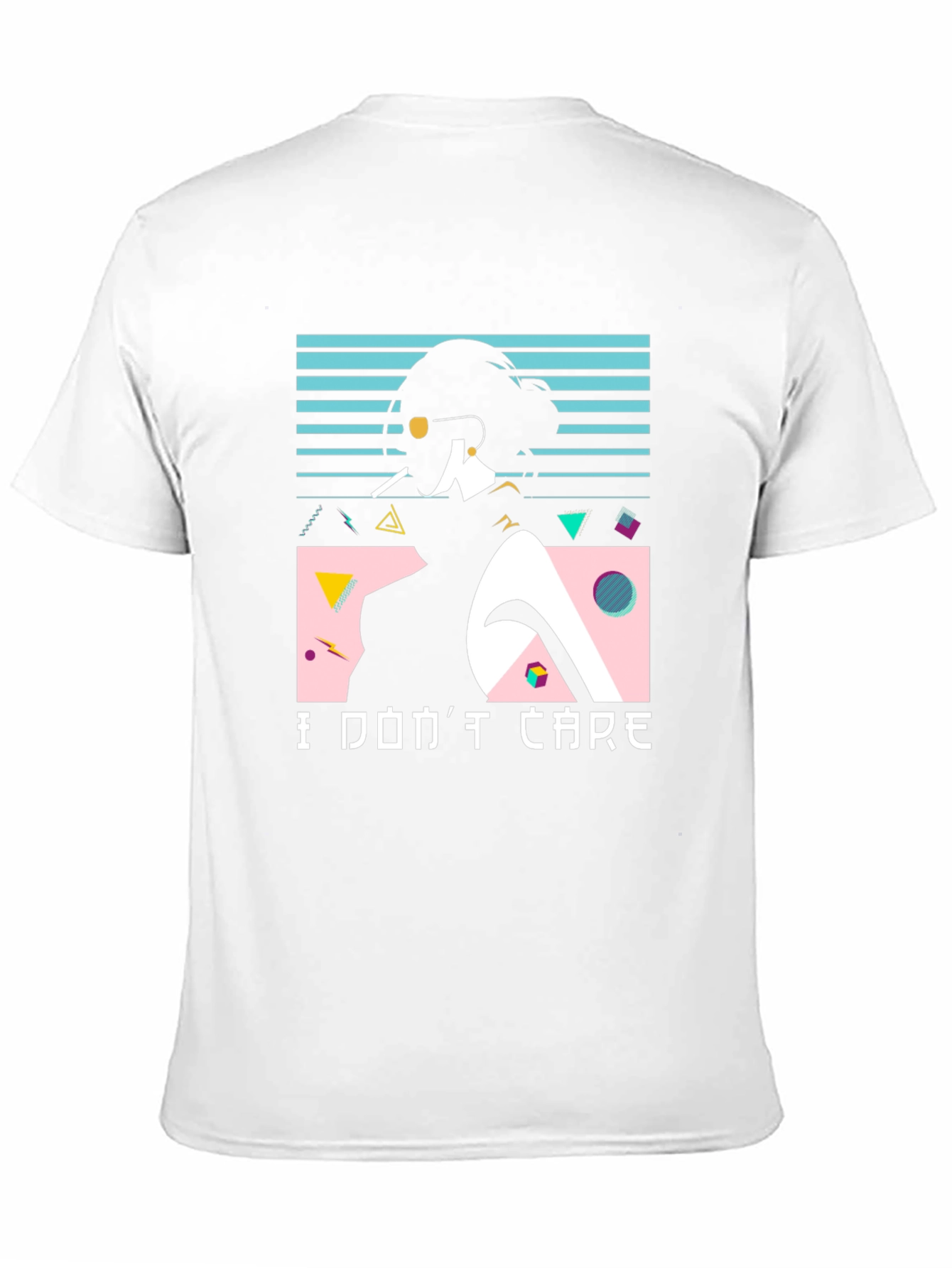 Retro I Dont Care Graphic Tee