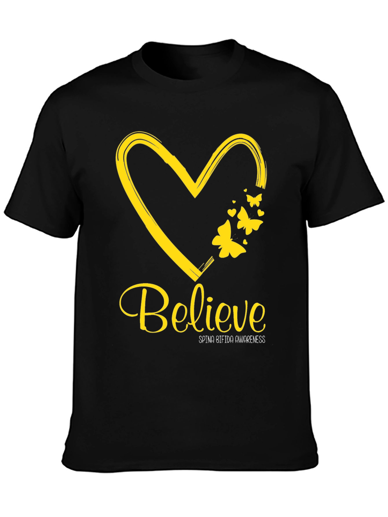 Believe Spina Bifida Awareness T-Shirt