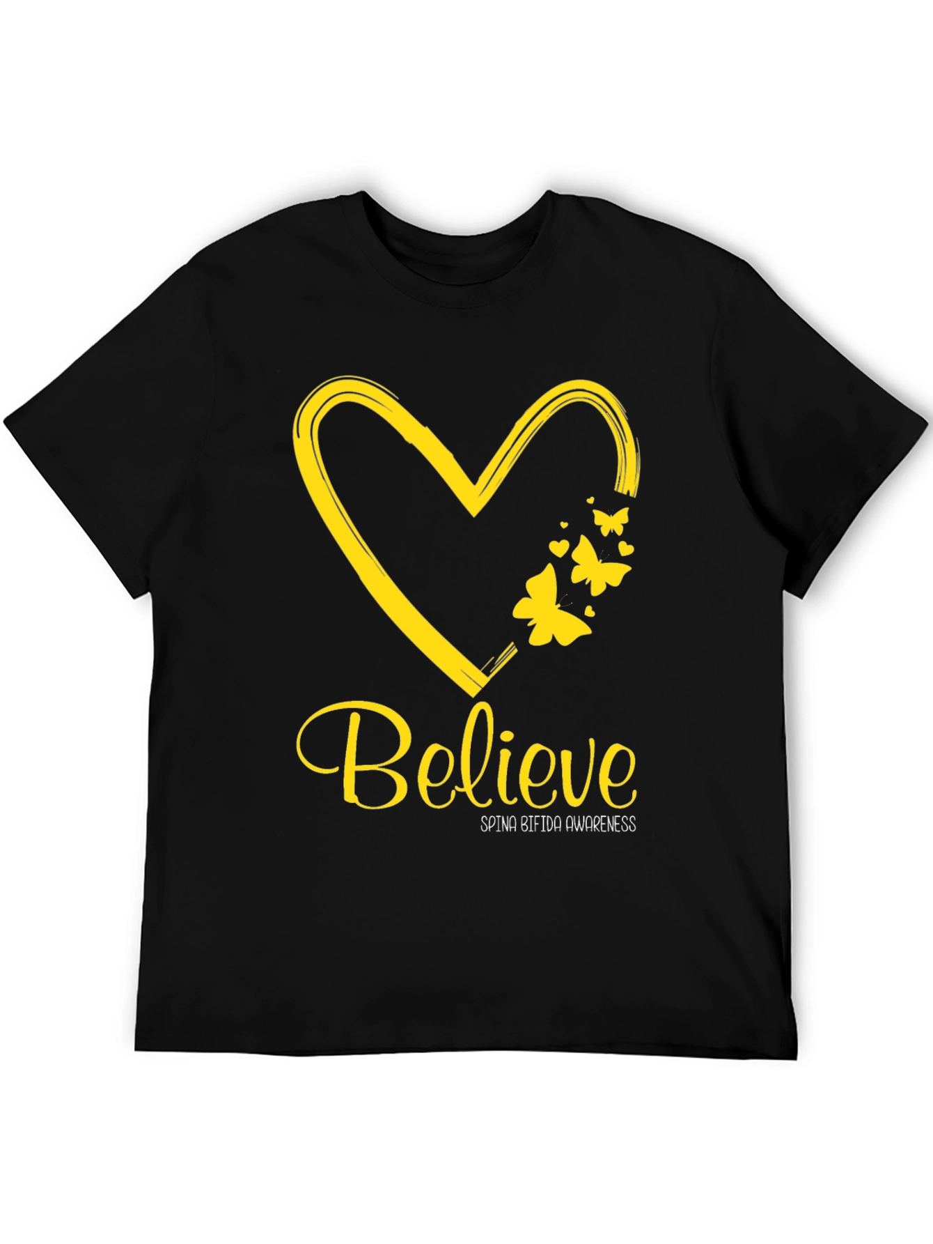 Believe Spina Bifida Awareness T-Shirt