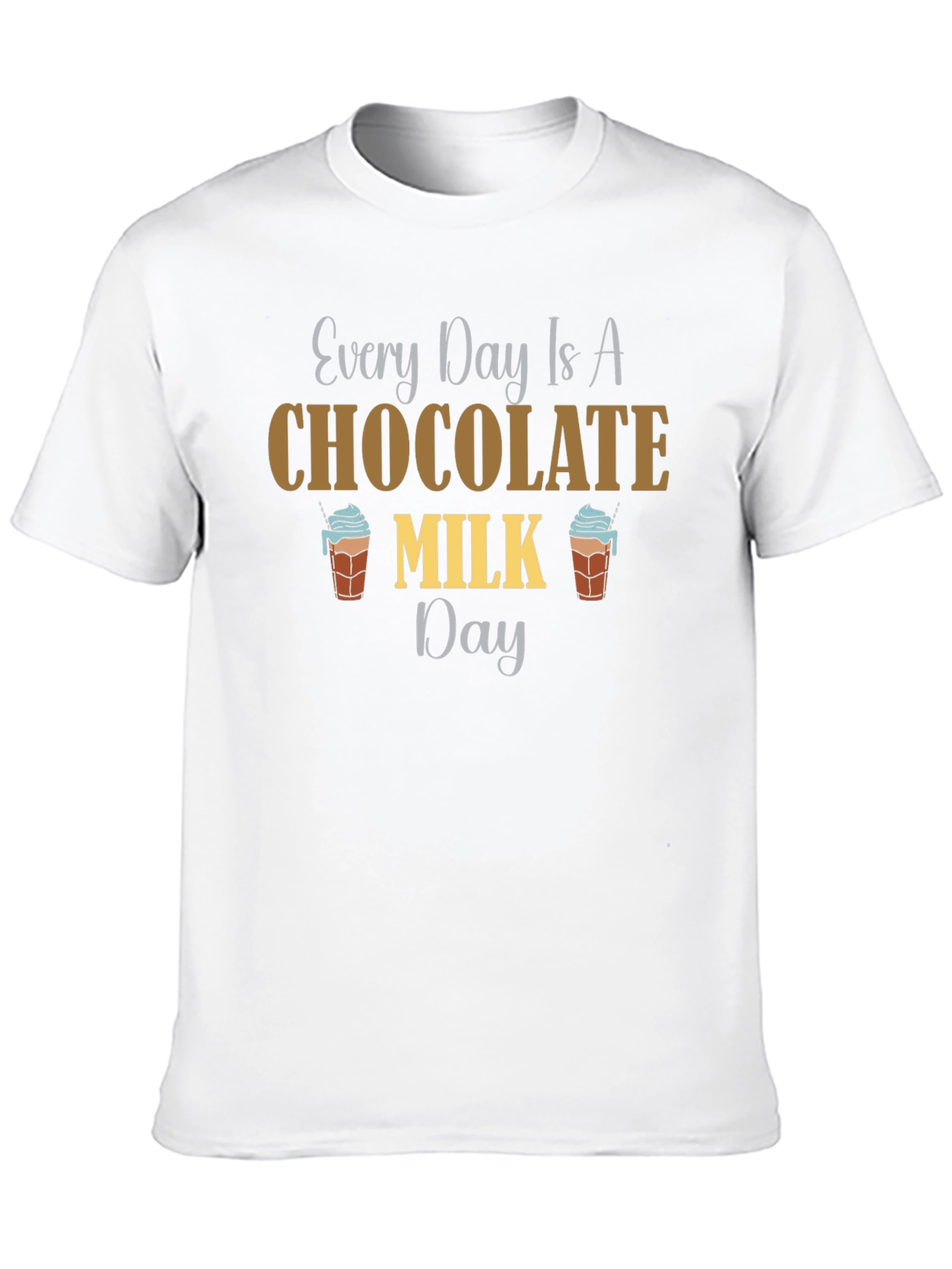 Chocolate Milk Day T-Shirt - Novelty Graphic Tee