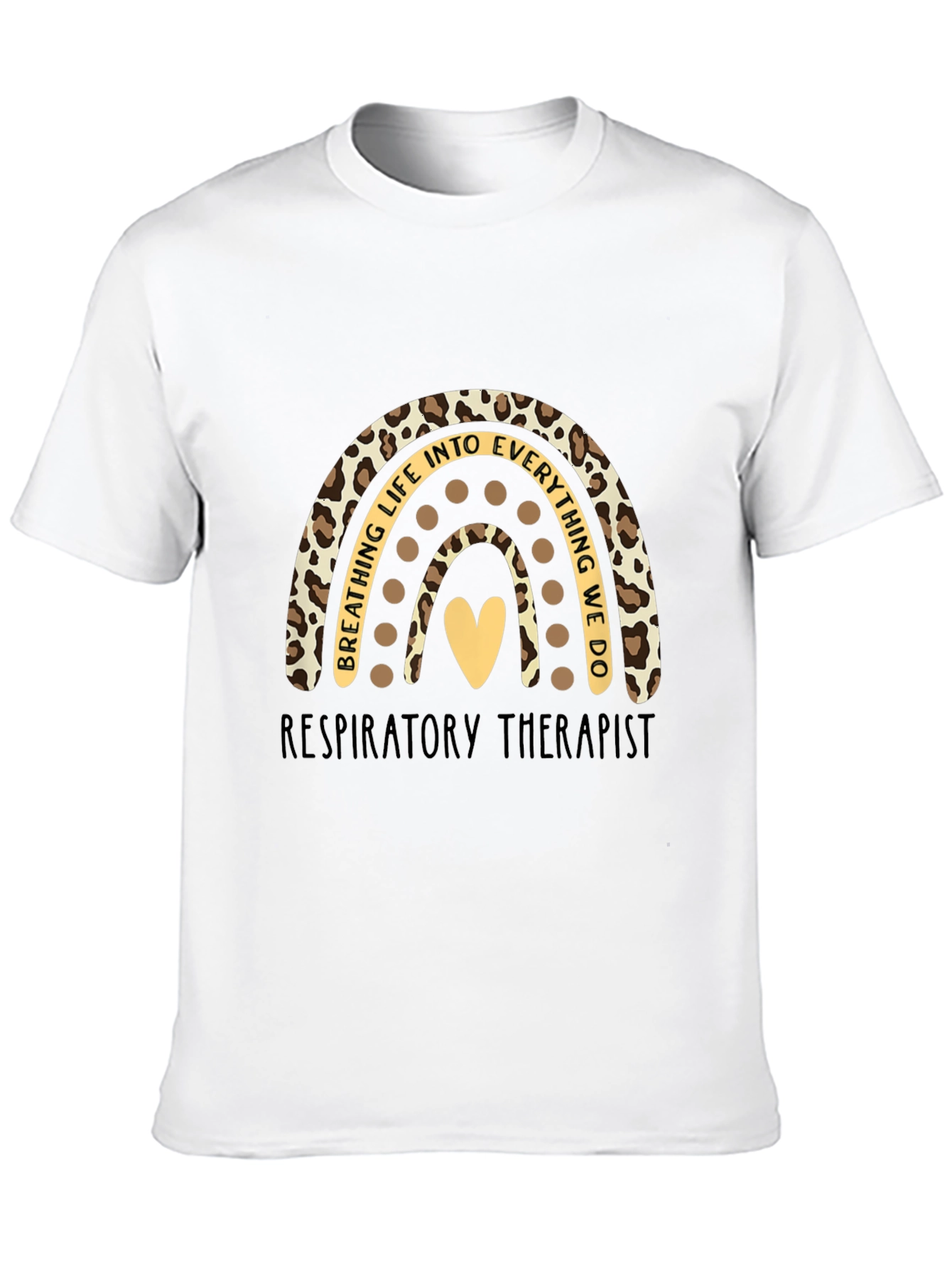 Respiratory Therapist Rainbow Graphic Tee