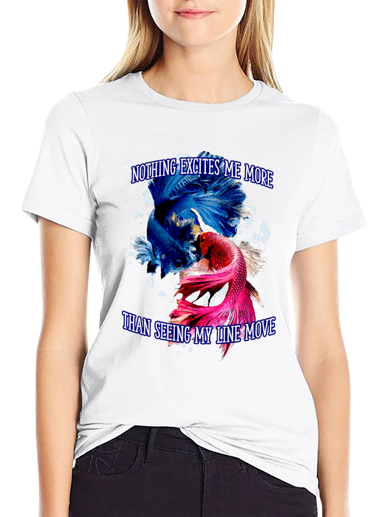 Fish Lover T-Shirt - Nothing Excites Me More