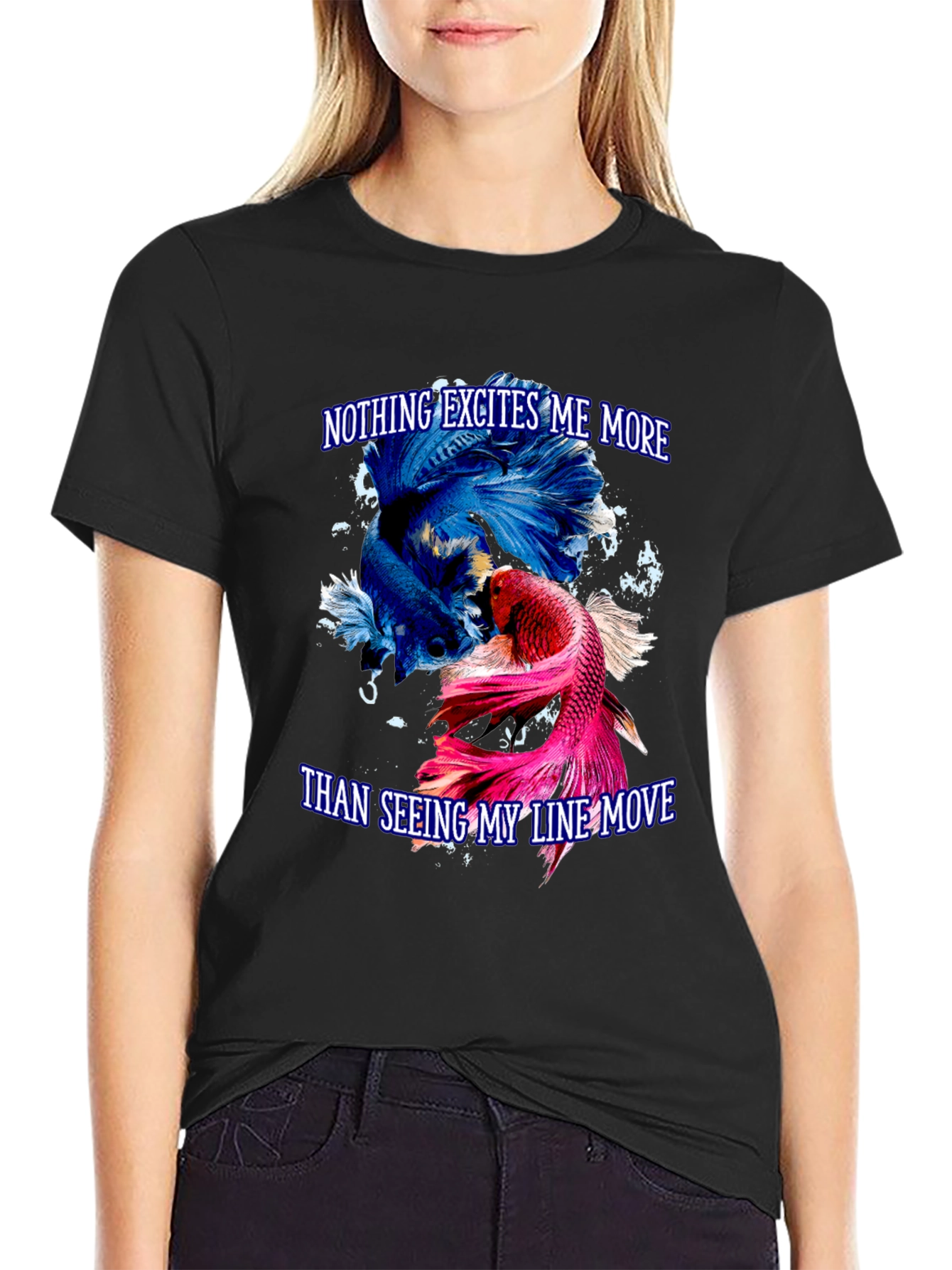 Fish Lover T-Shirt - Nothing Excites Me More