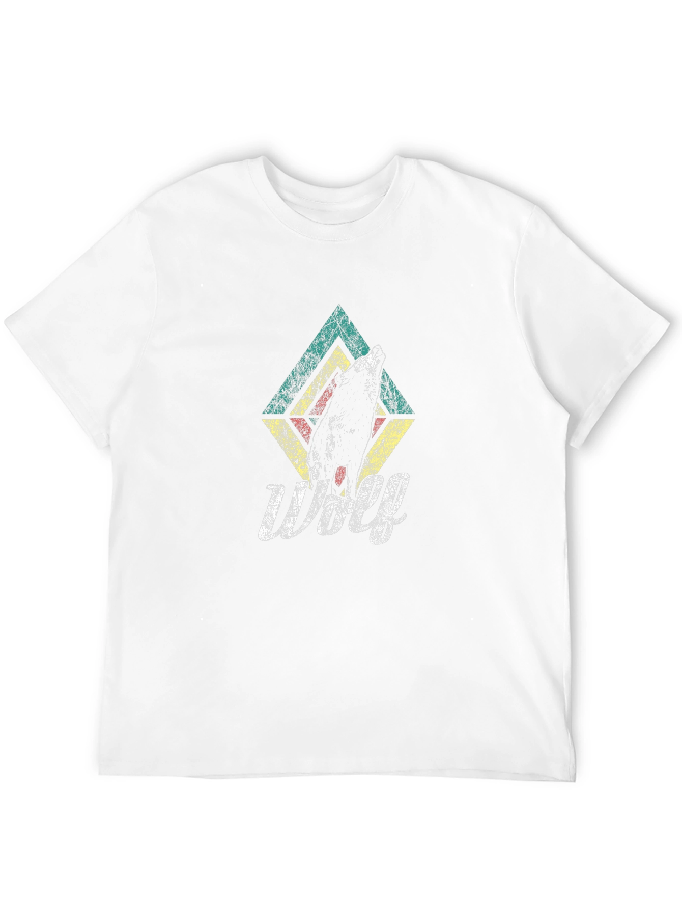 Retro Wolf Graphic Tee - Cool Animal Lovers Shirt