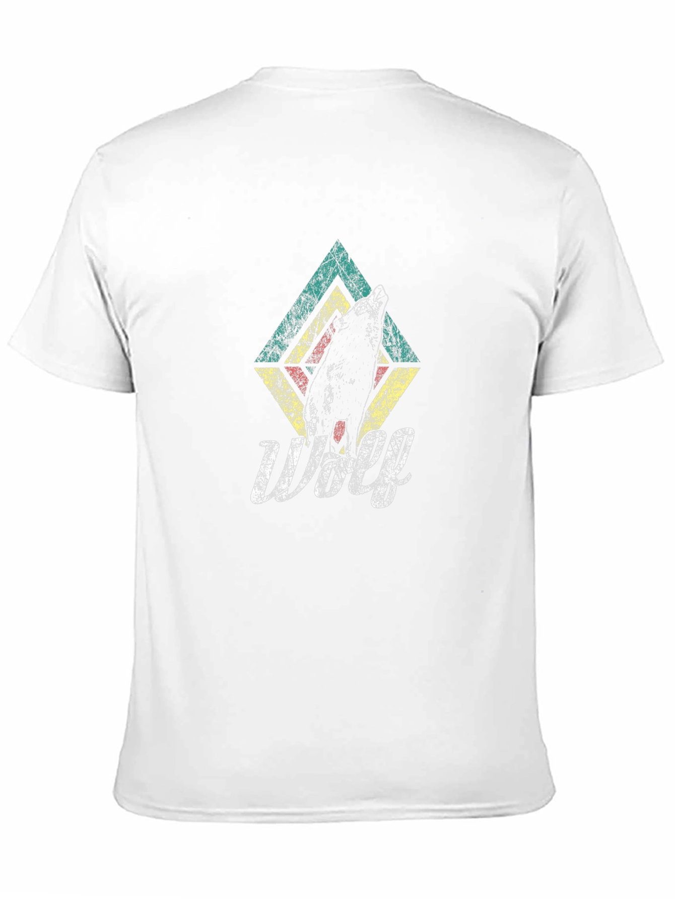 Retro Wolf Graphic Tee - Cool Animal Lovers Shirt