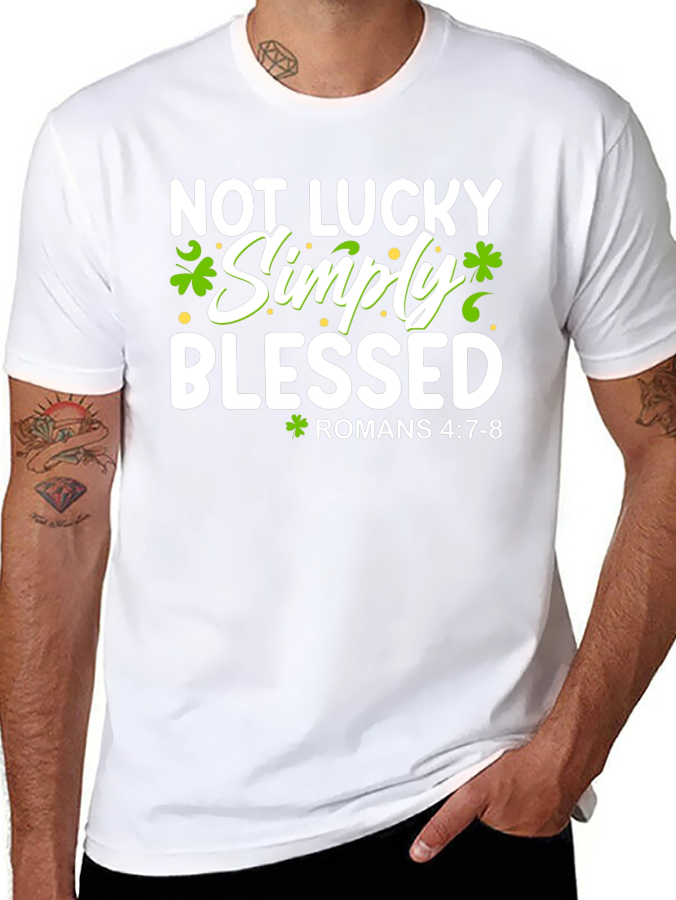 Simply Blessed T-Shirt - Religious Graphic Tee