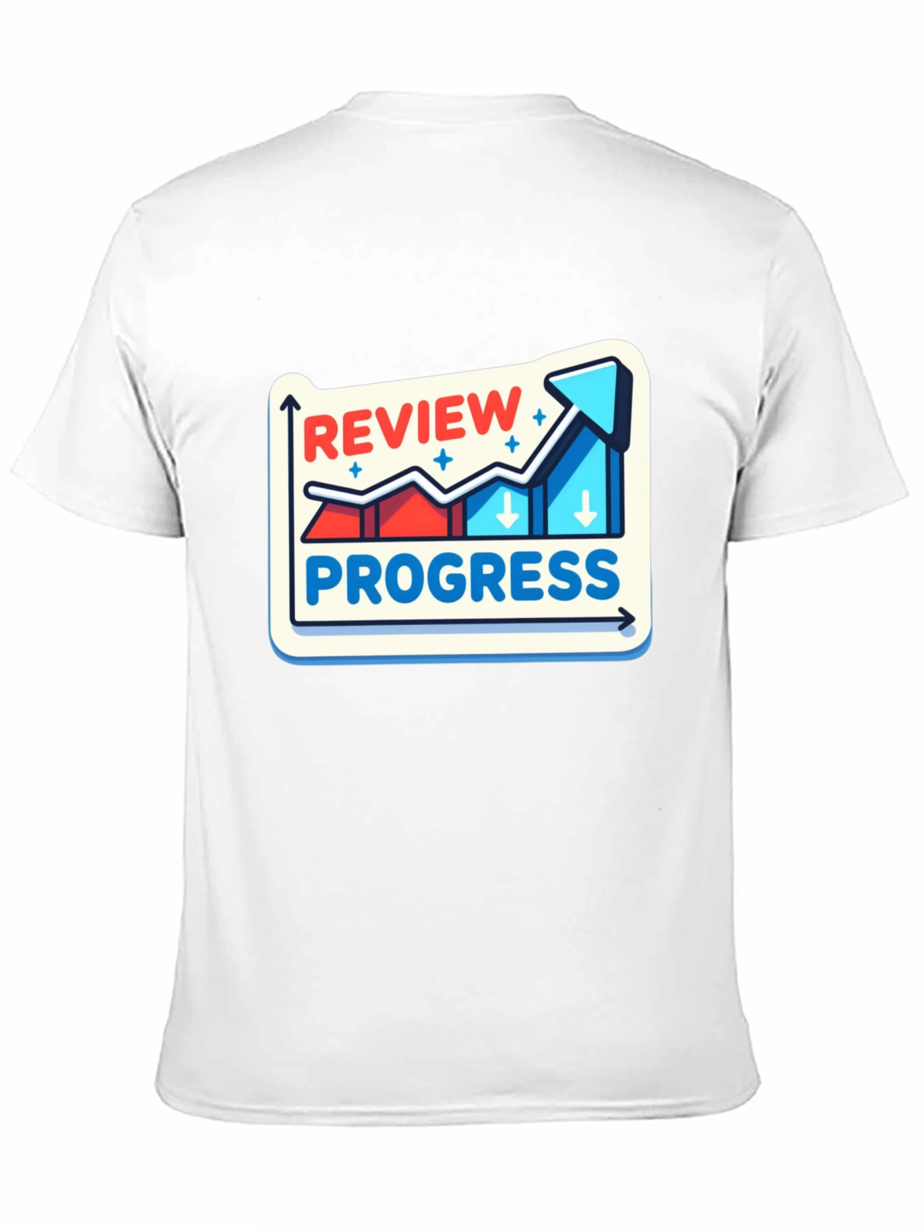 Review Progress Graphic Tee - Stylish Comfort