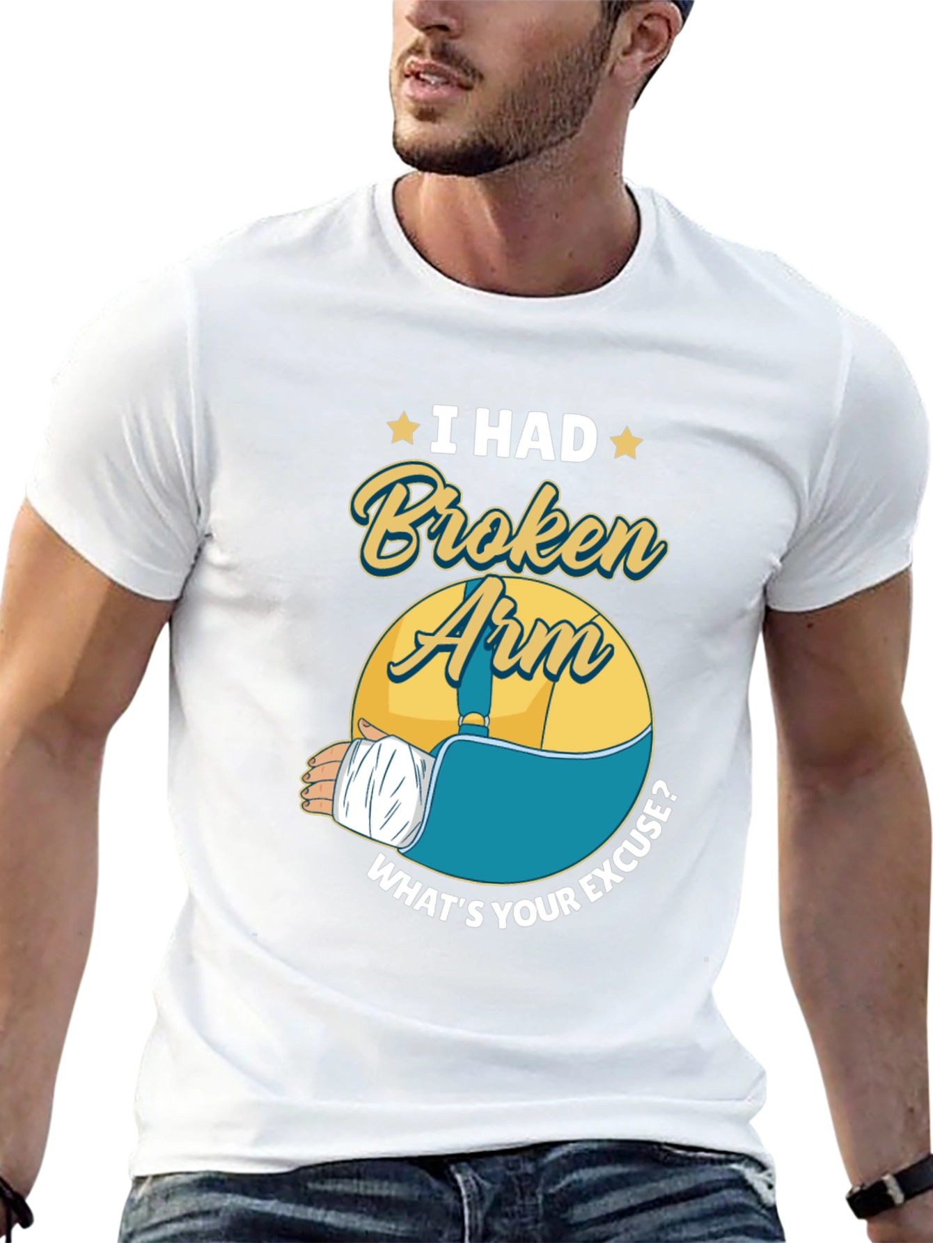 I Had a Broken Arm Graphic Tee