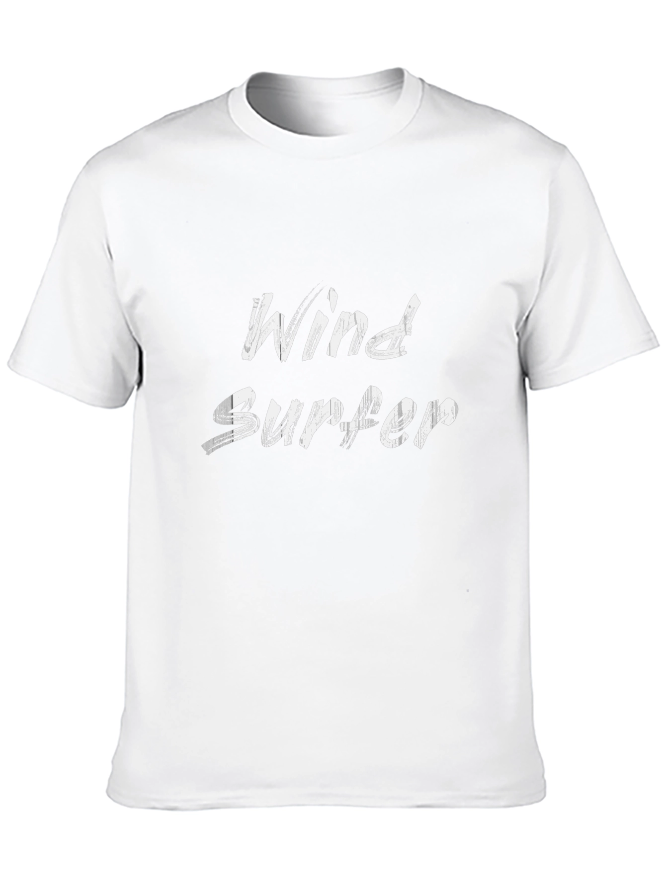 Wind Surfer T-Shirt - Black Casual Tee