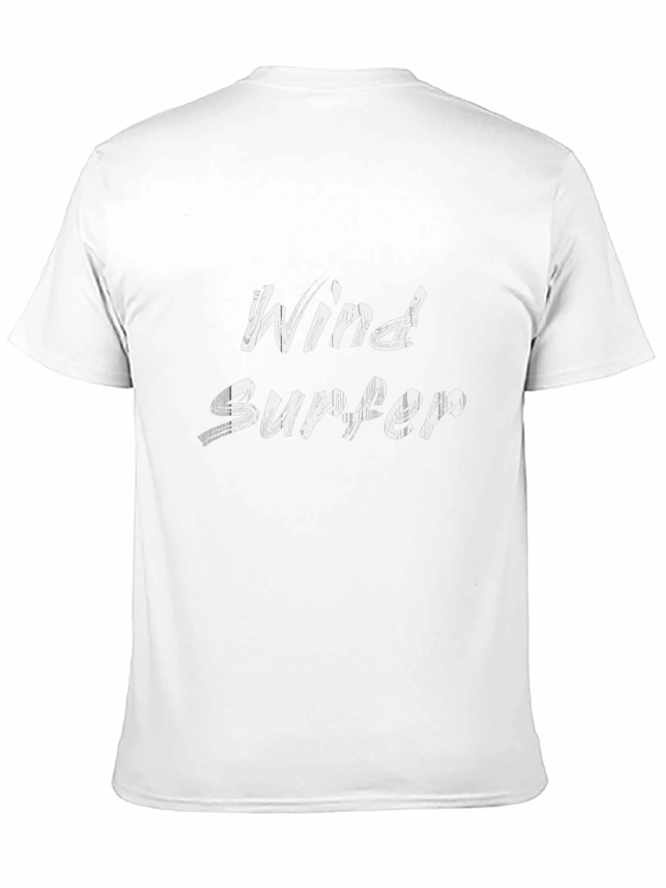 Wind Surfer T-Shirt - Black Casual Tee