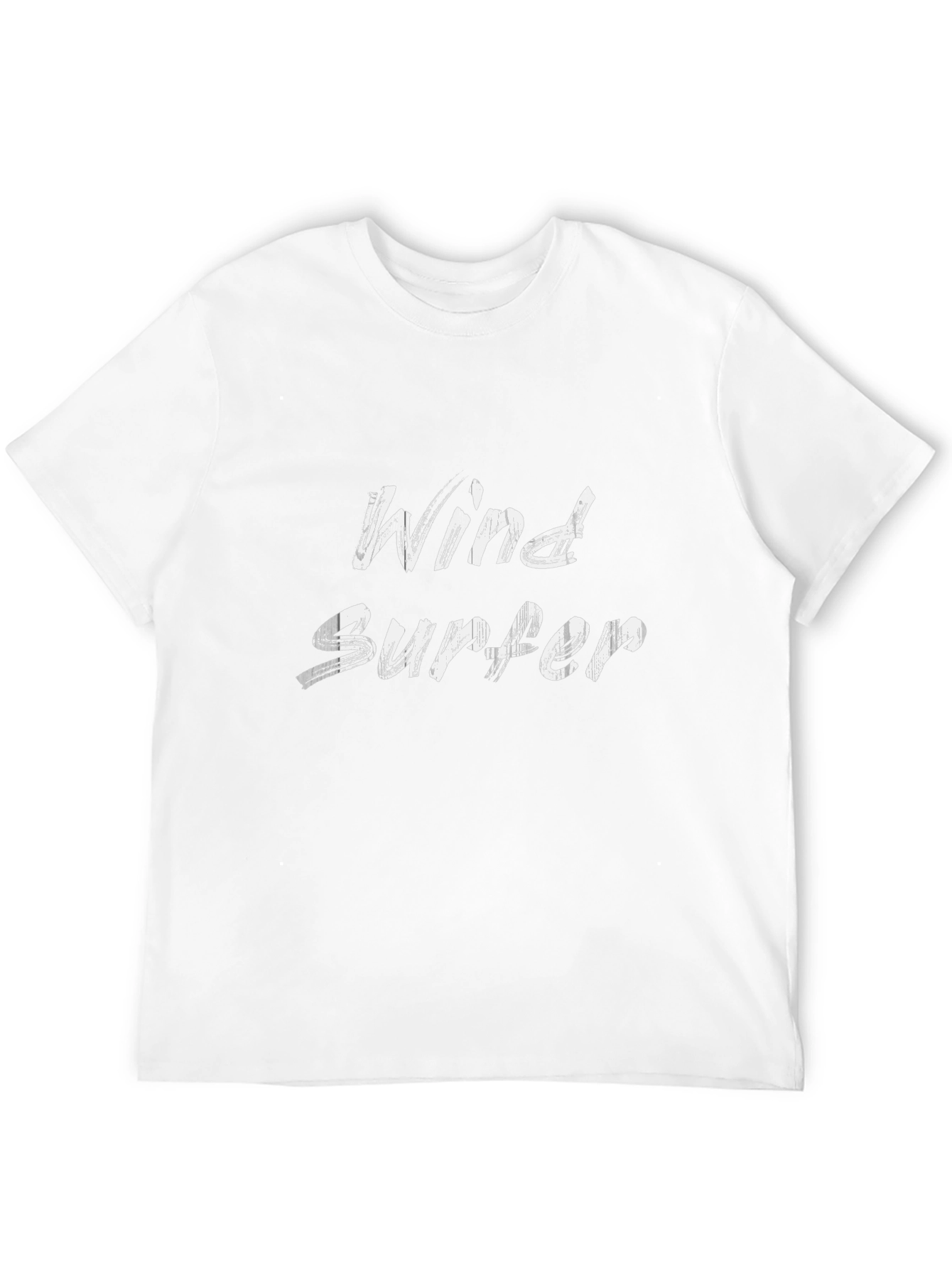 Wind Surfer T-Shirt - Black Casual Tee