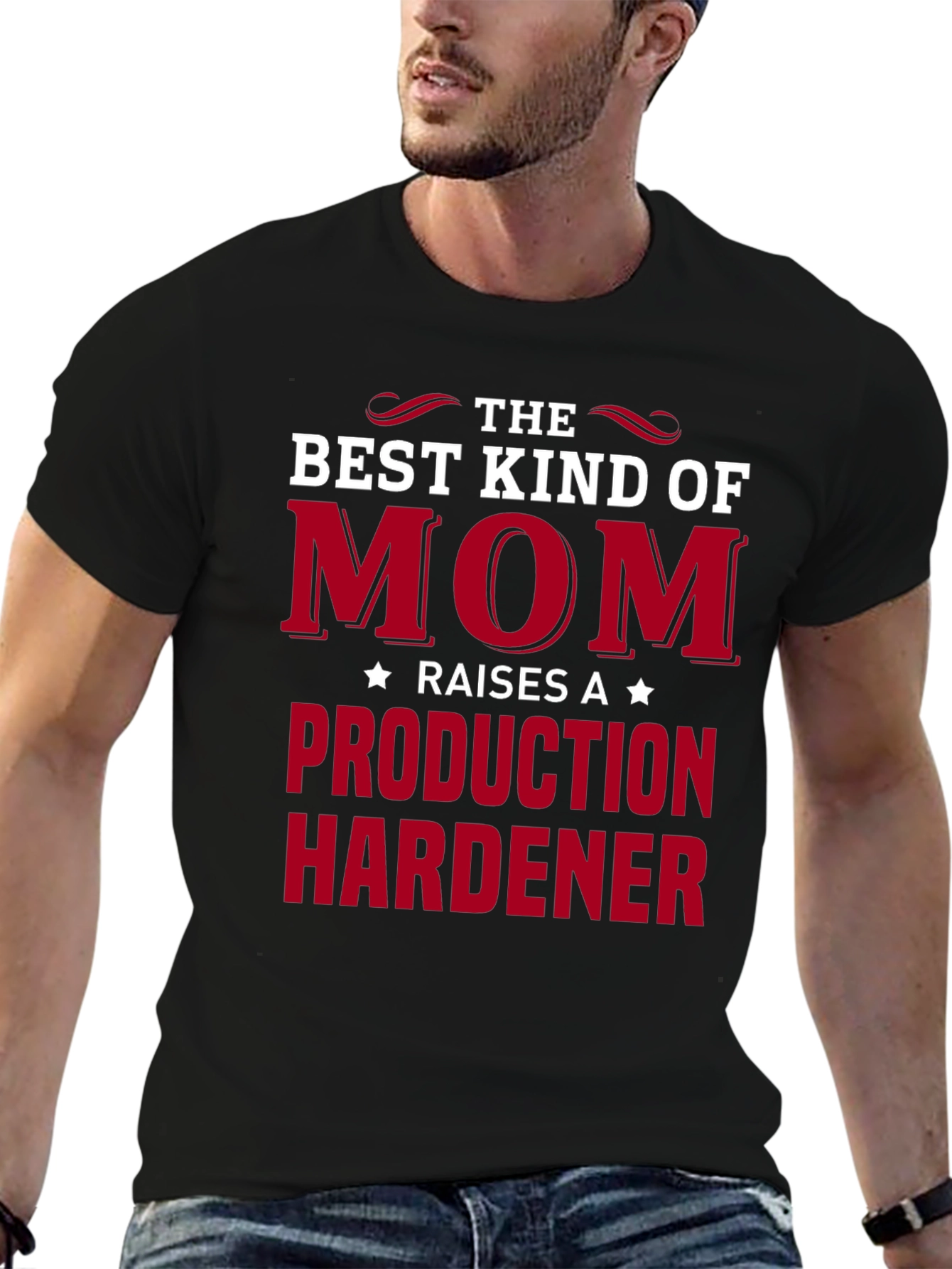 Best Kind of Mom Production Hardener T-Shirt