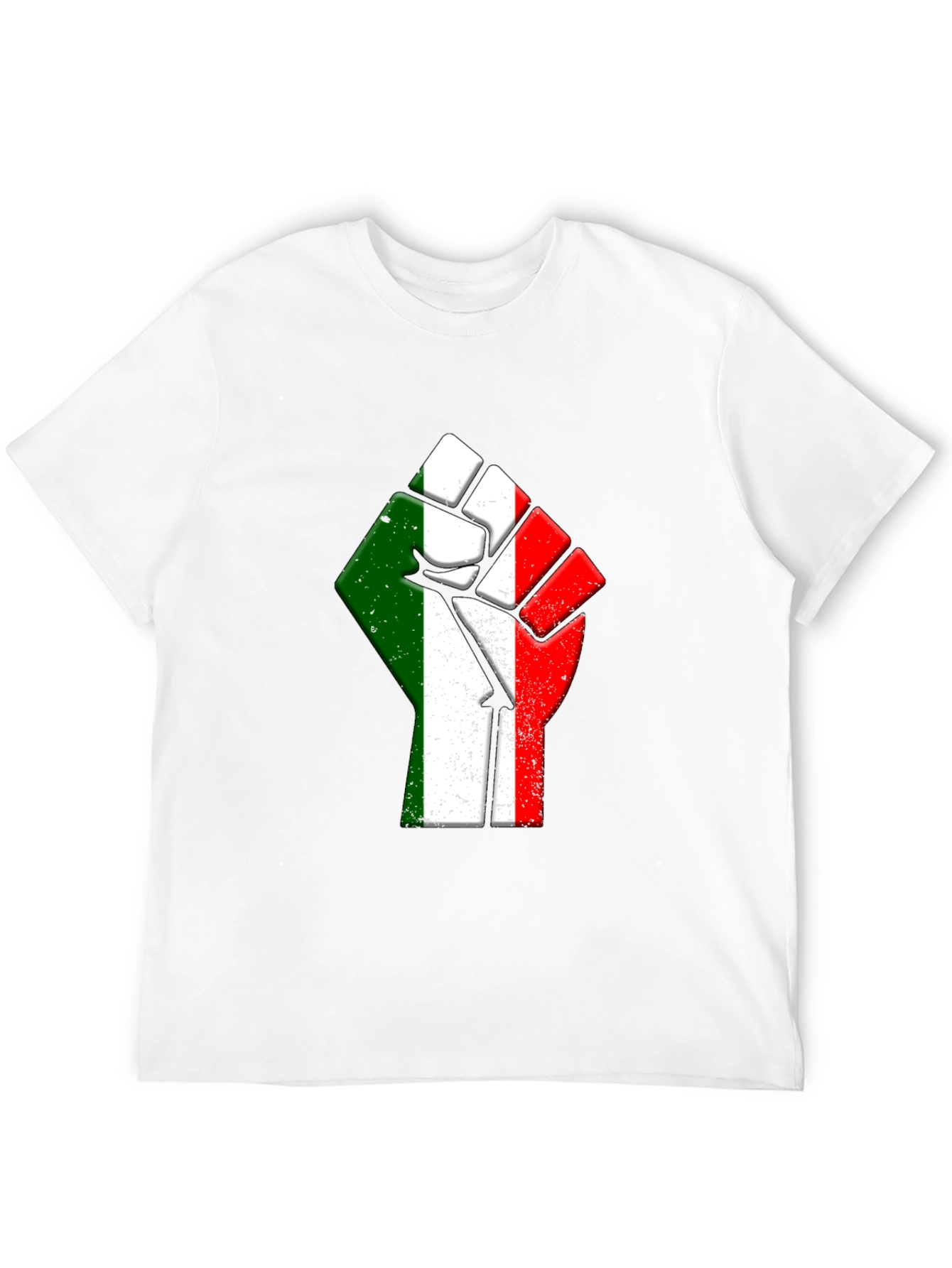 Italy Flag Fist T-Shirt