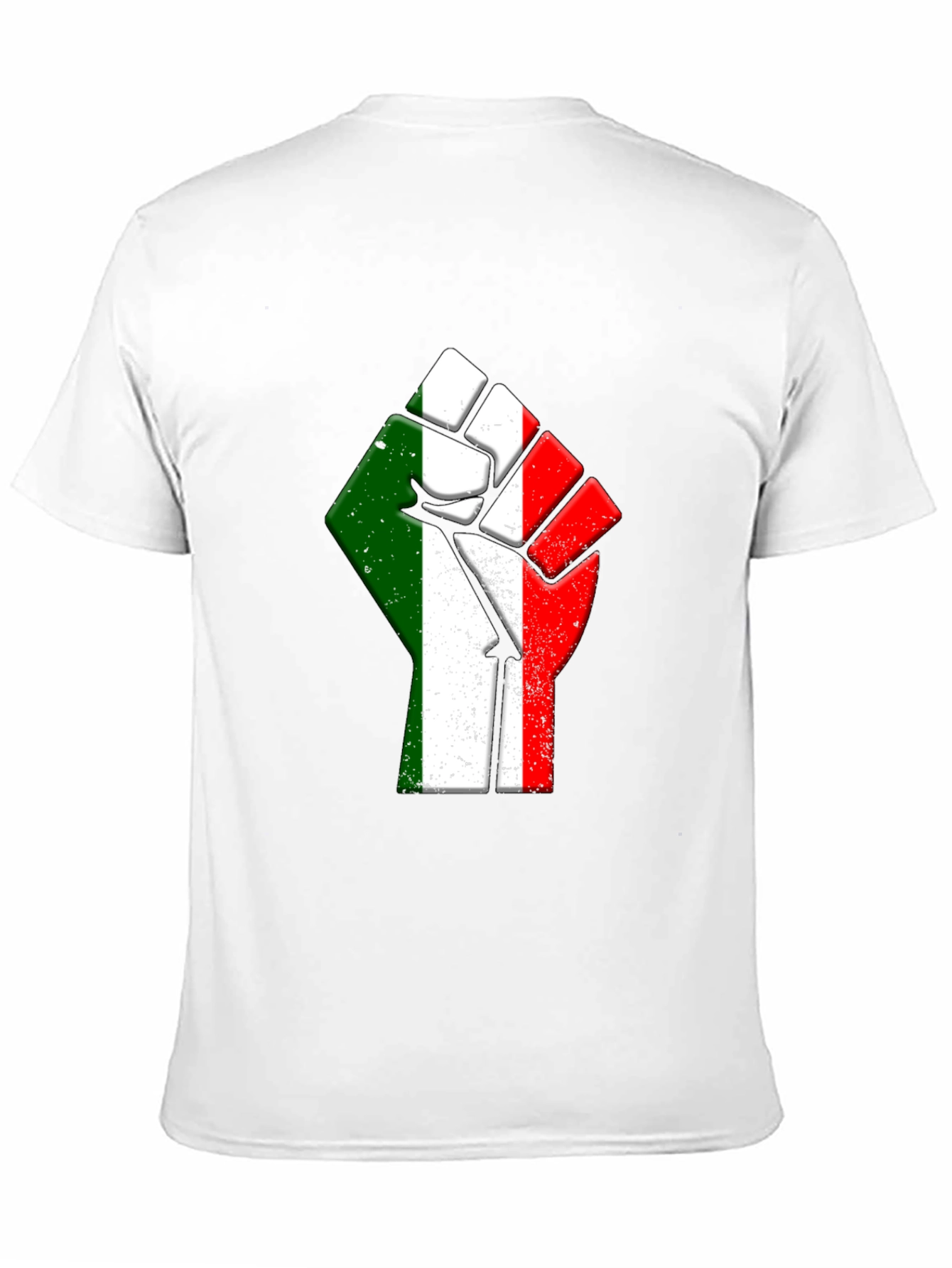 Italy Flag Fist T-Shirt