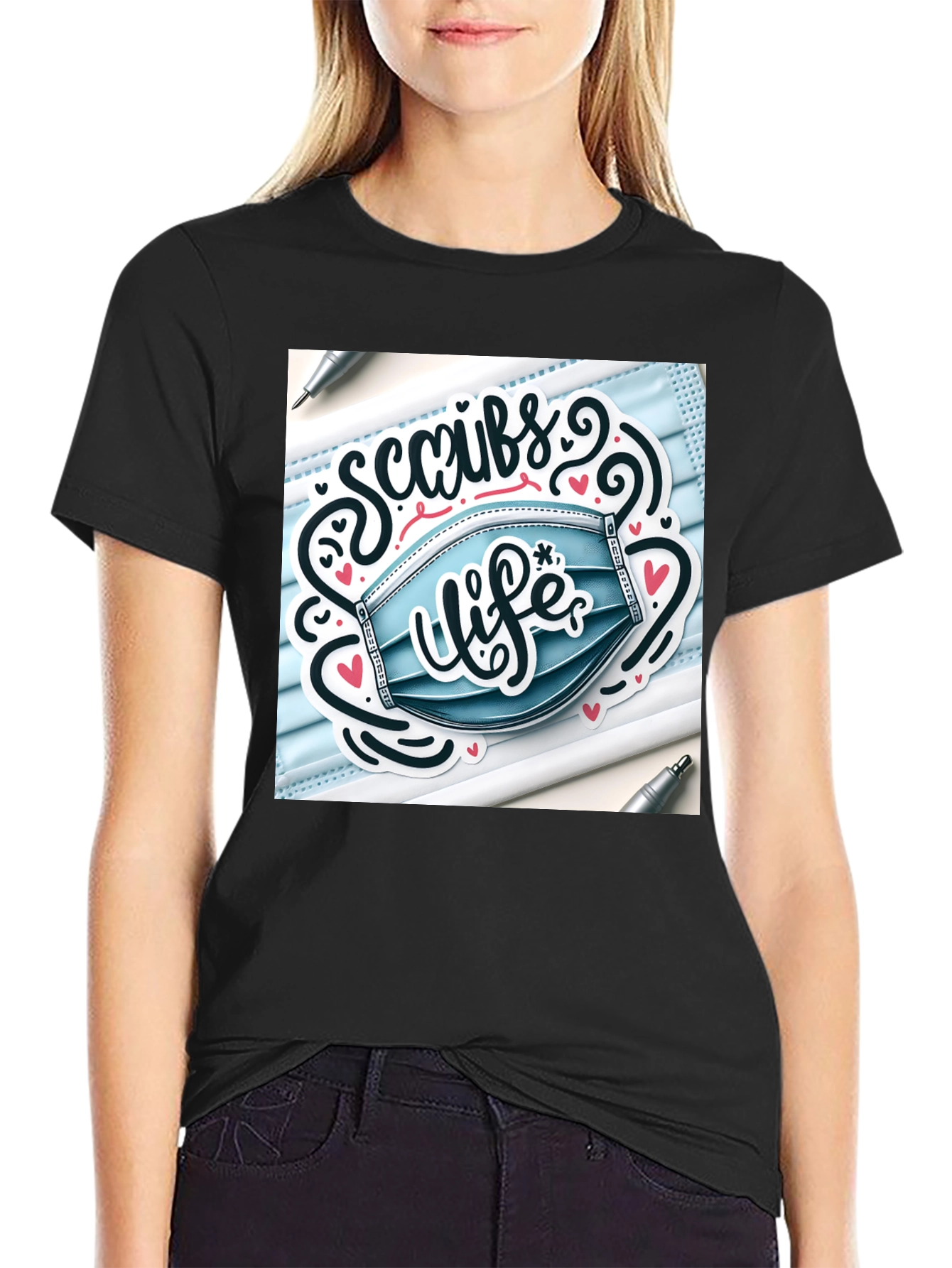 Scrubs Life Graphic T-Shirt - Stylish Medical Apparel