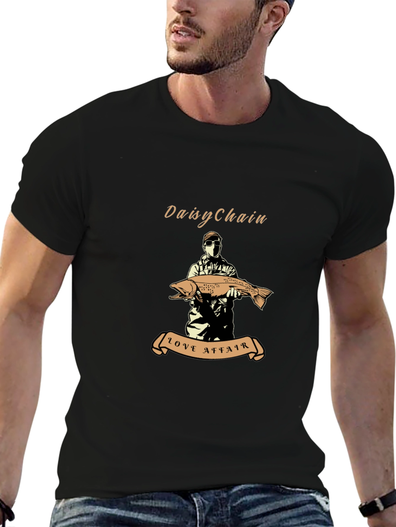 DaisyChain Love Affair T-Shirt - Black