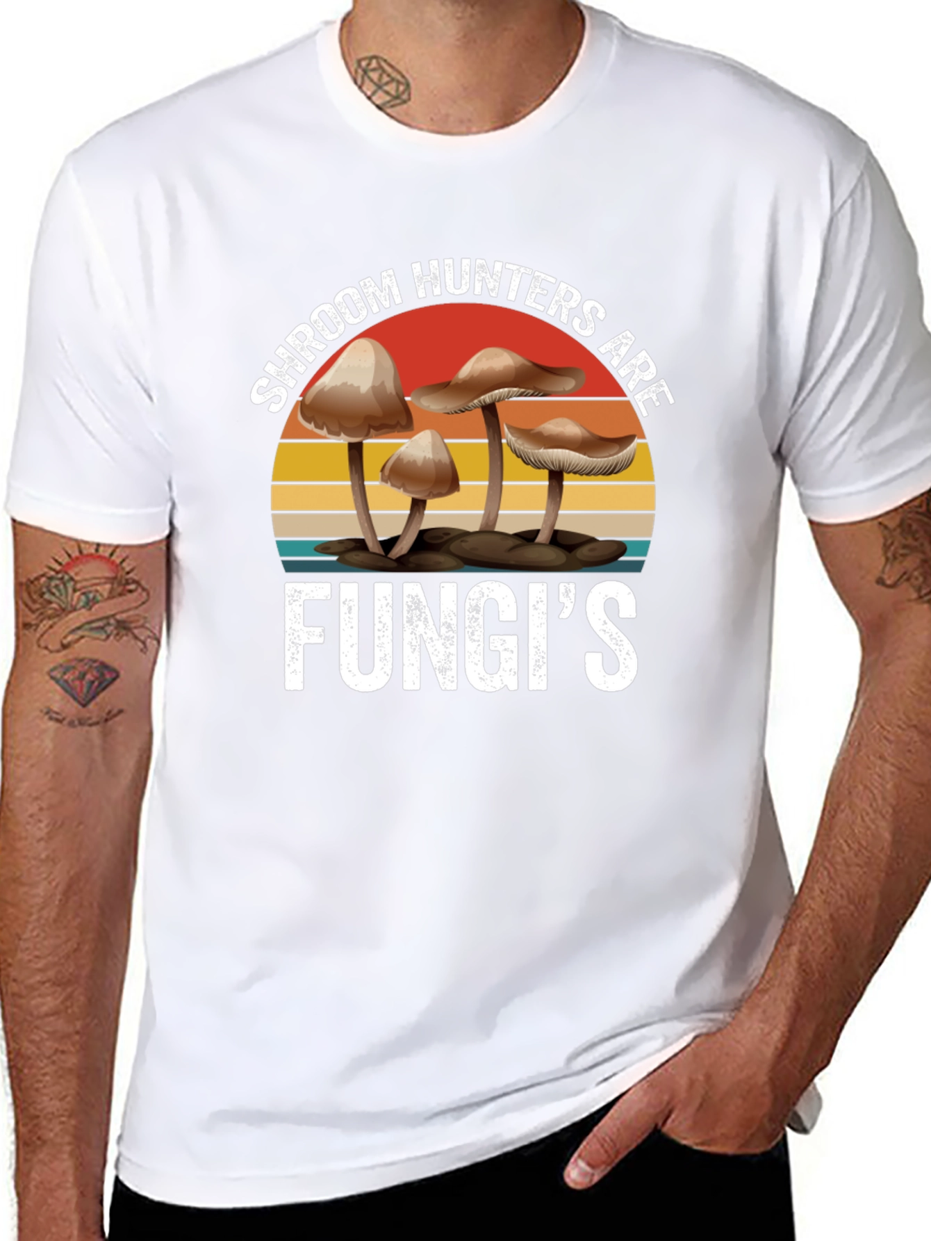 Shroom Hunters Are Fungis Graphic T-Shirt