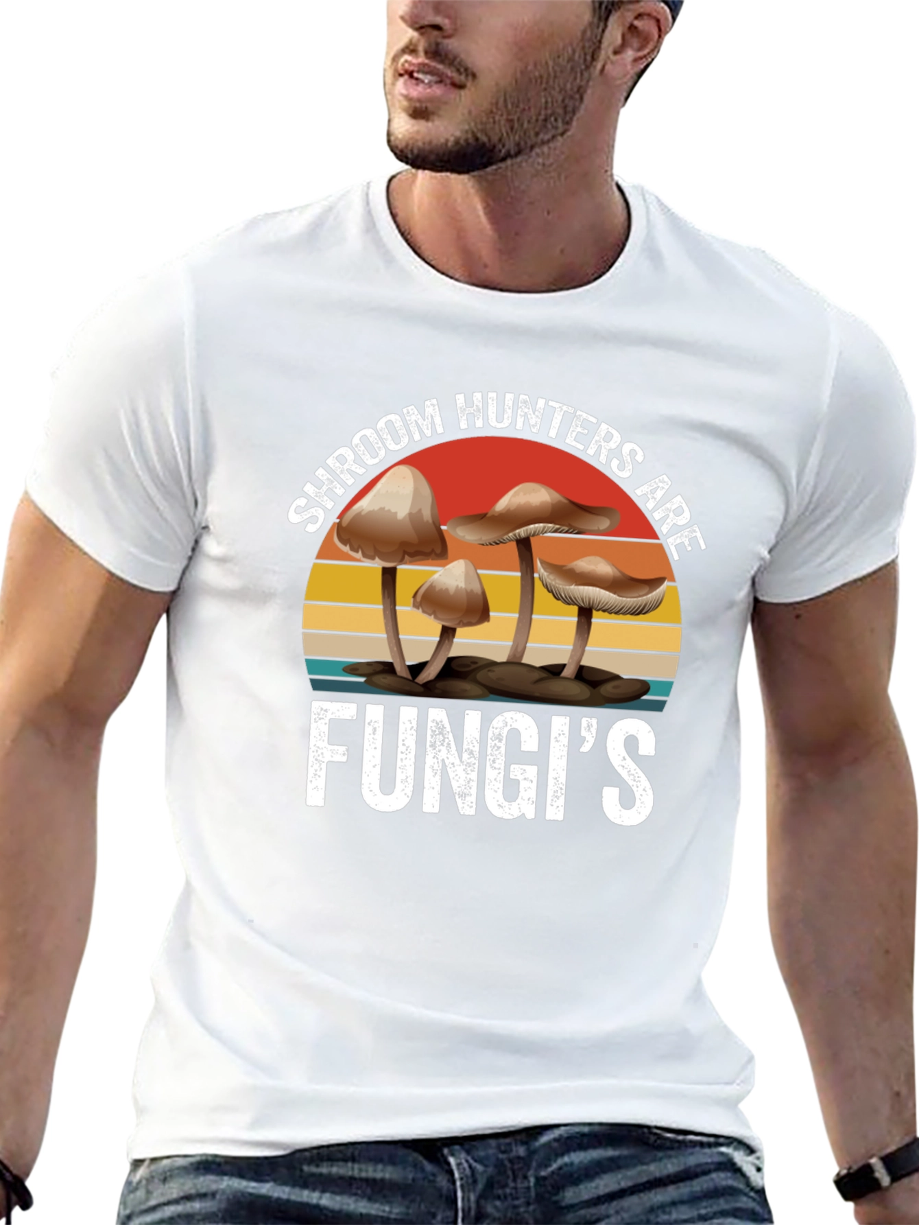 Shroom Hunters Are Fungis Graphic T-Shirt