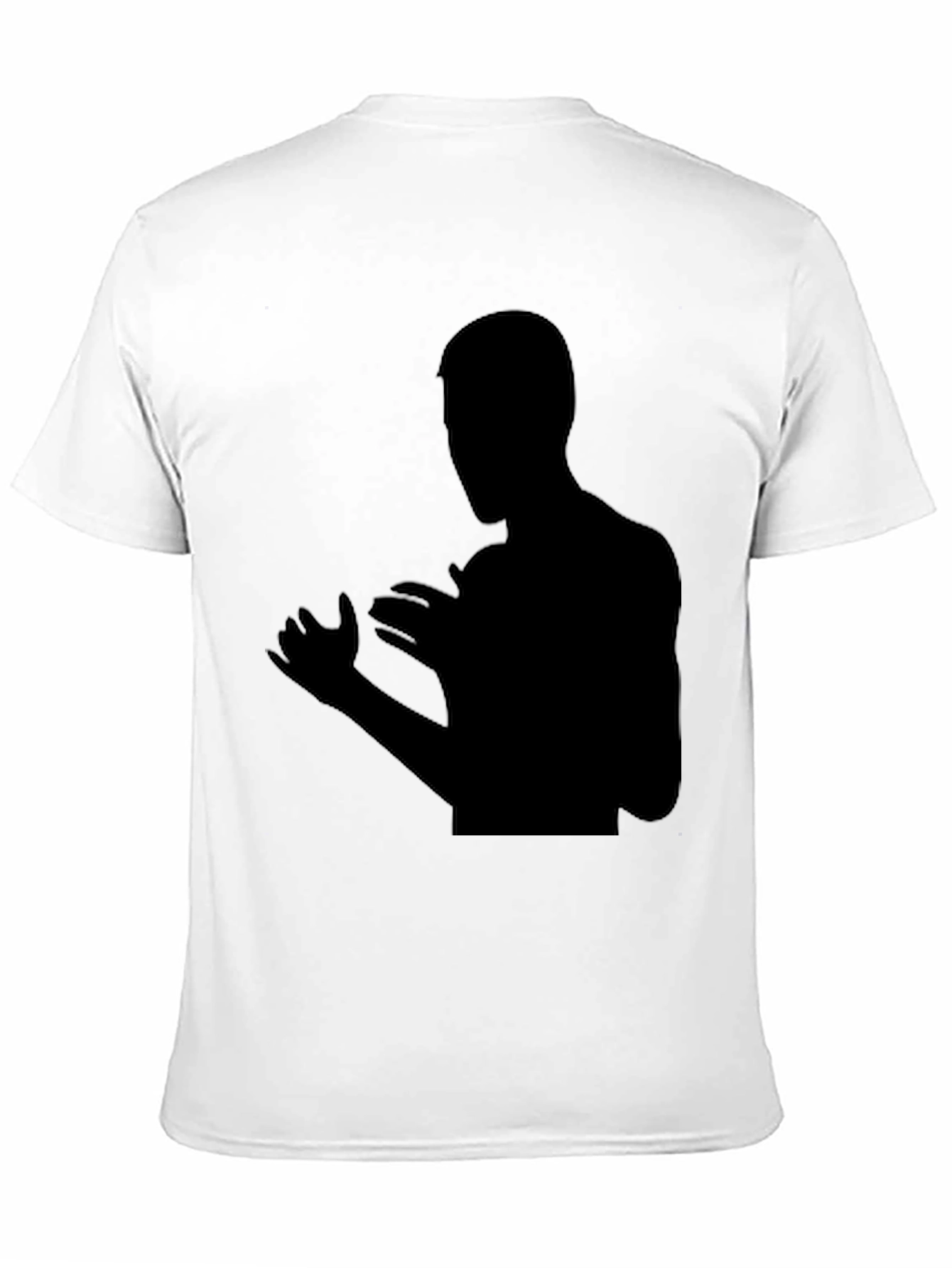 Black Silhouette Graphic Tee - Modern Fit