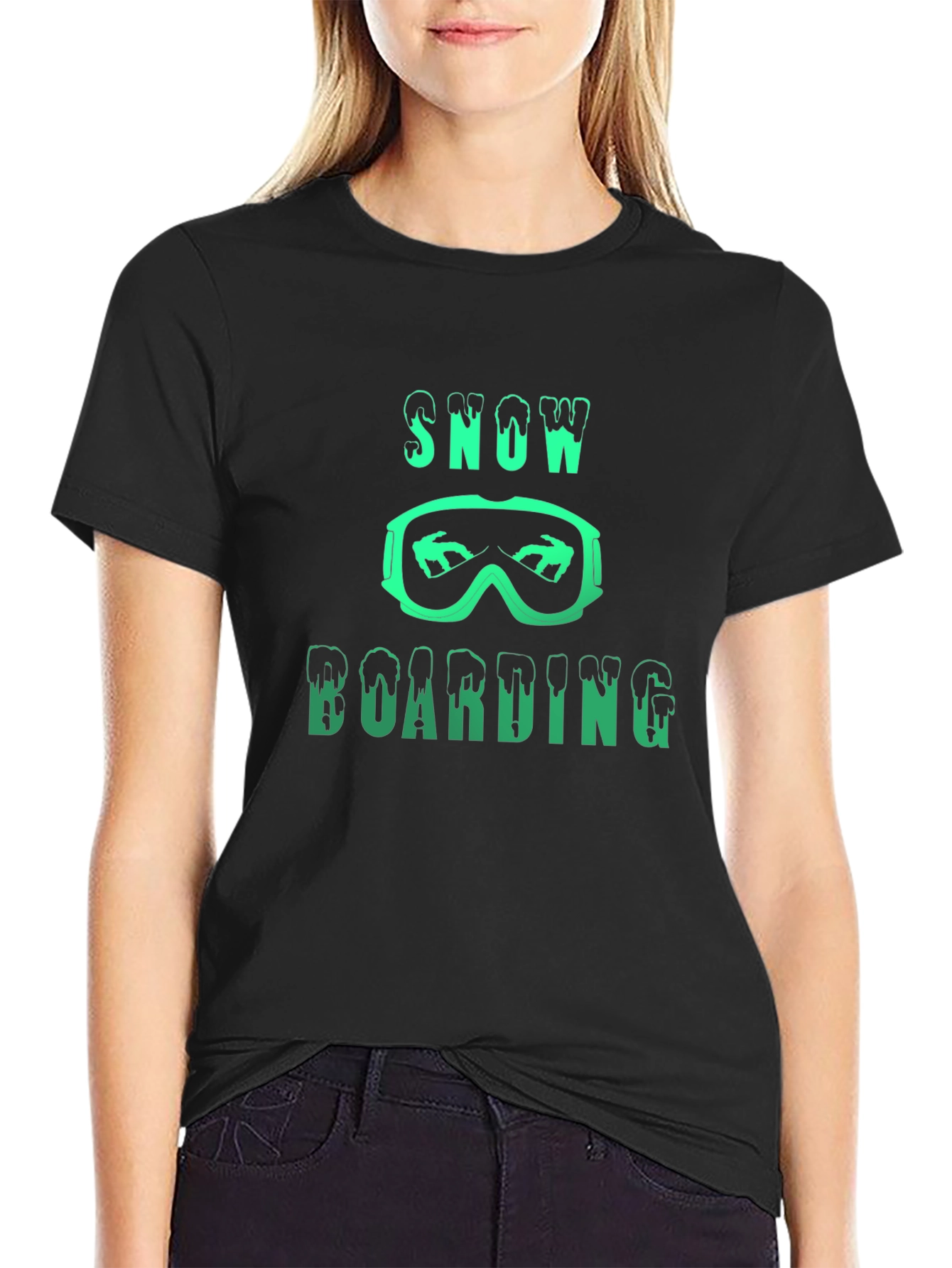 Snowboarding Graphic T-Shirt