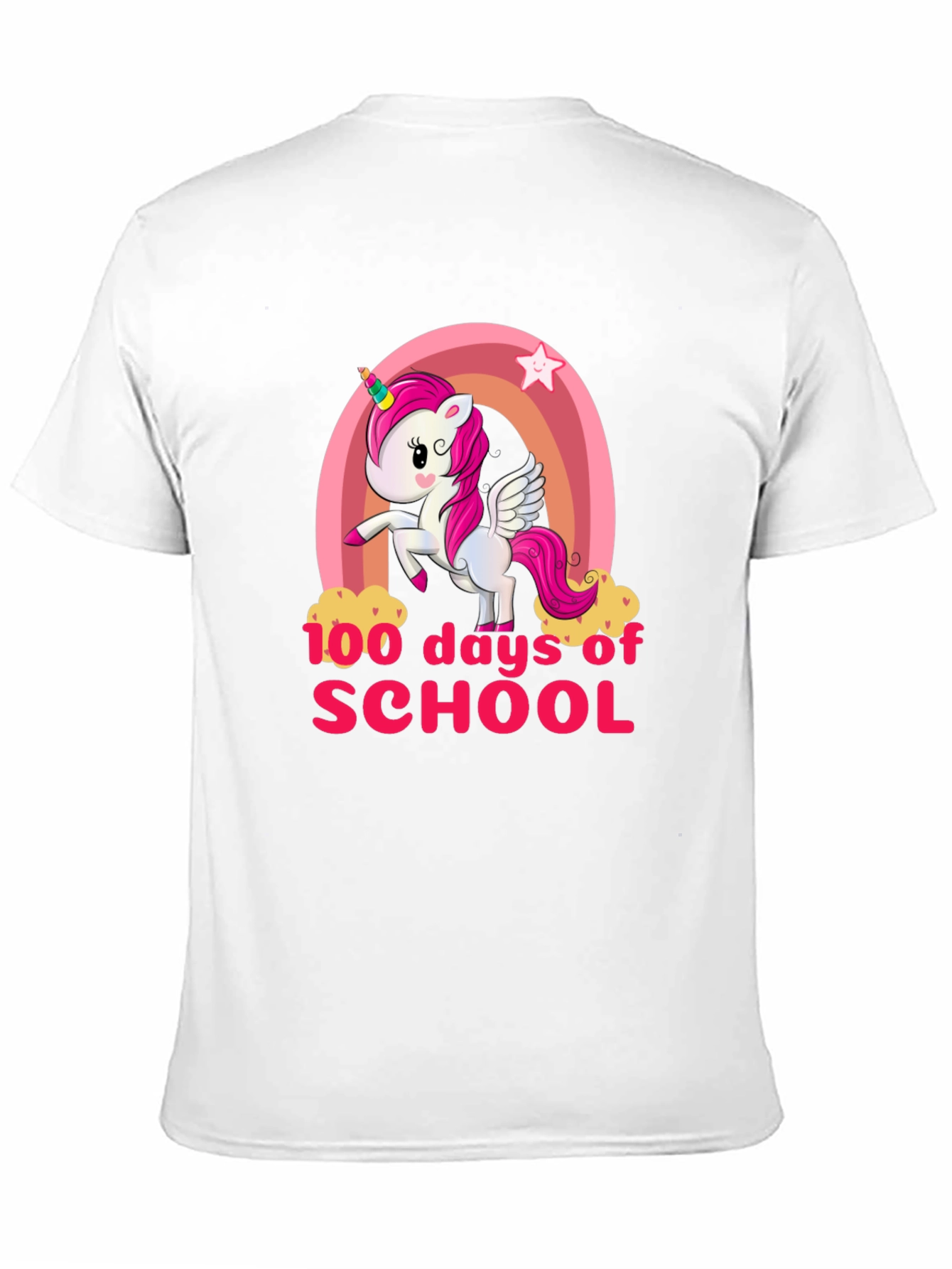 100 Days of School Unicorn Graphic Tee