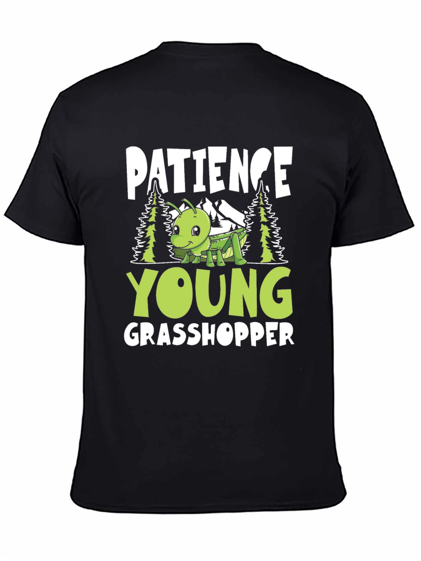 Patience Young Grasshopper Graphic T-Shirt