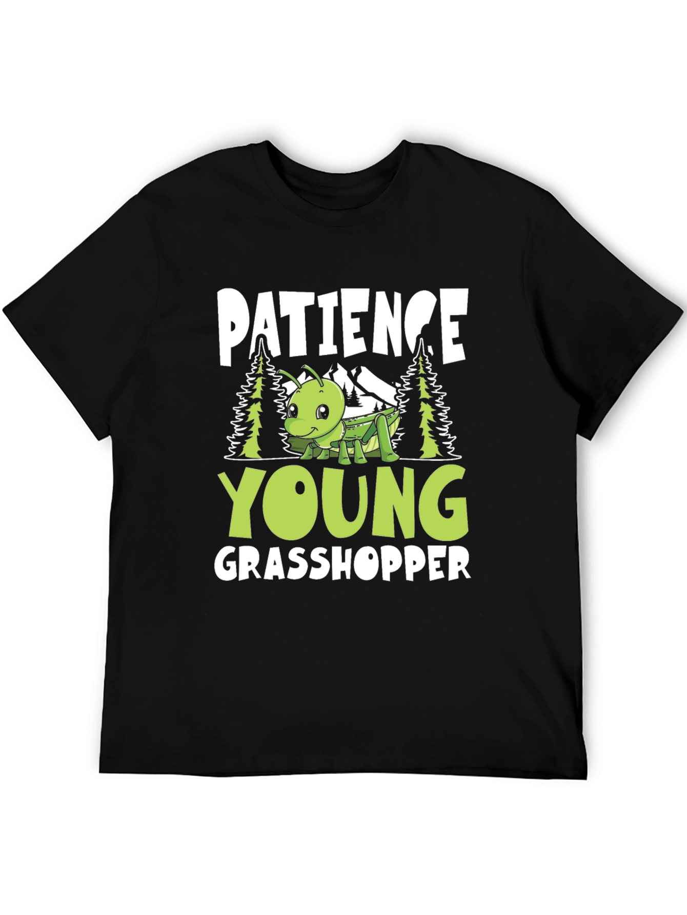 Patience Young Grasshopper Graphic T-Shirt