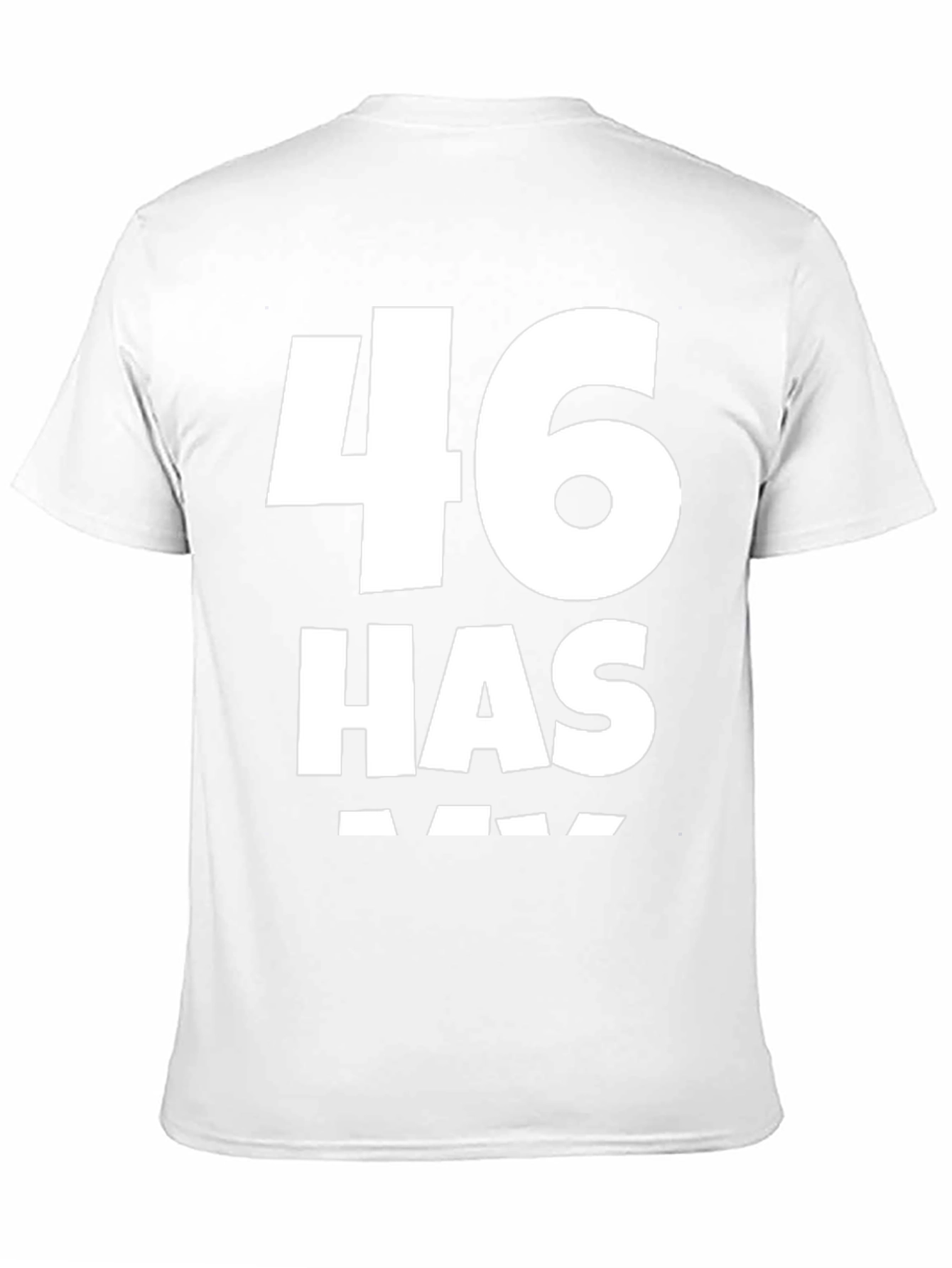 46 Has Arrived Black T-Shirt