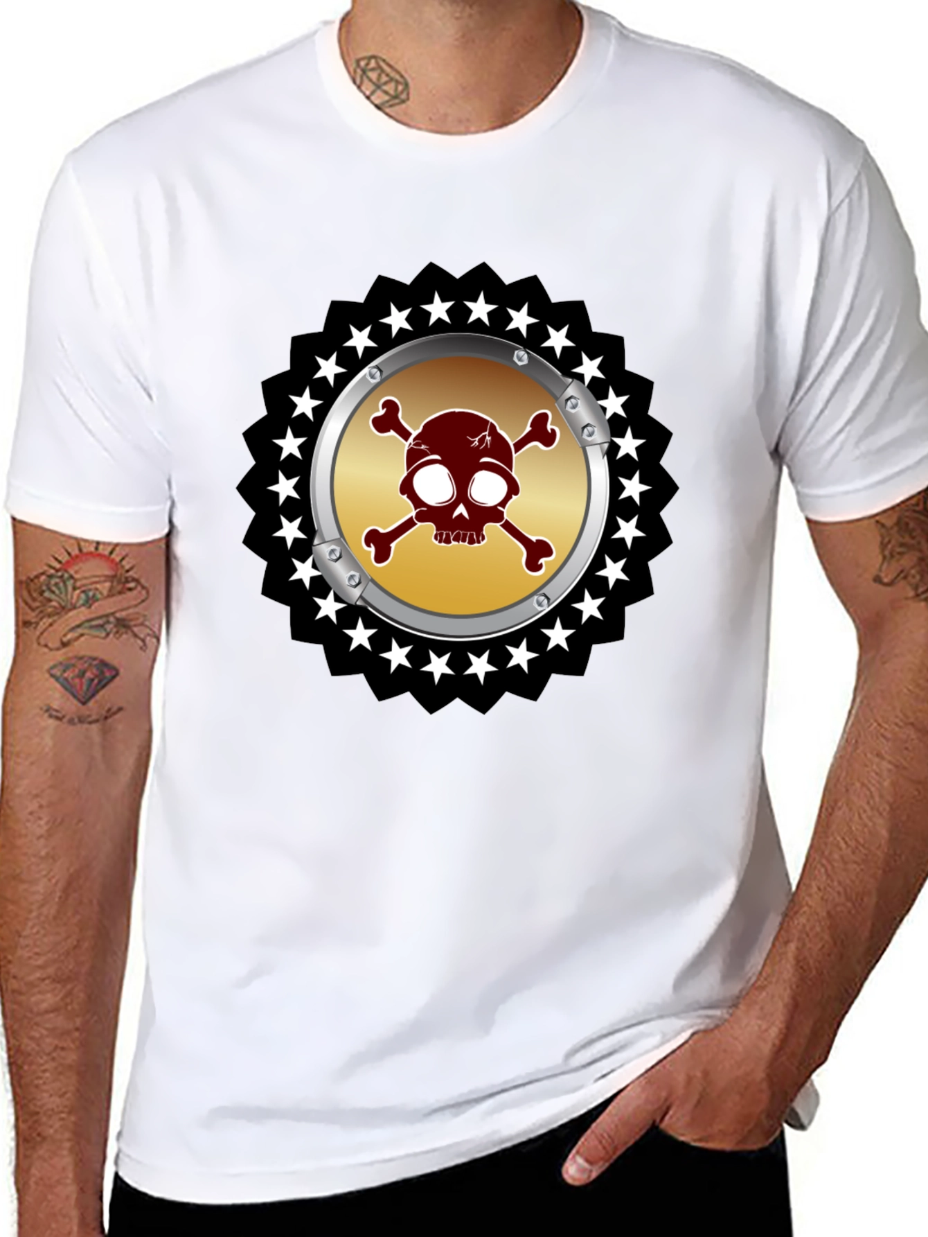 Skull & Crossbones Graphic T-Shirt